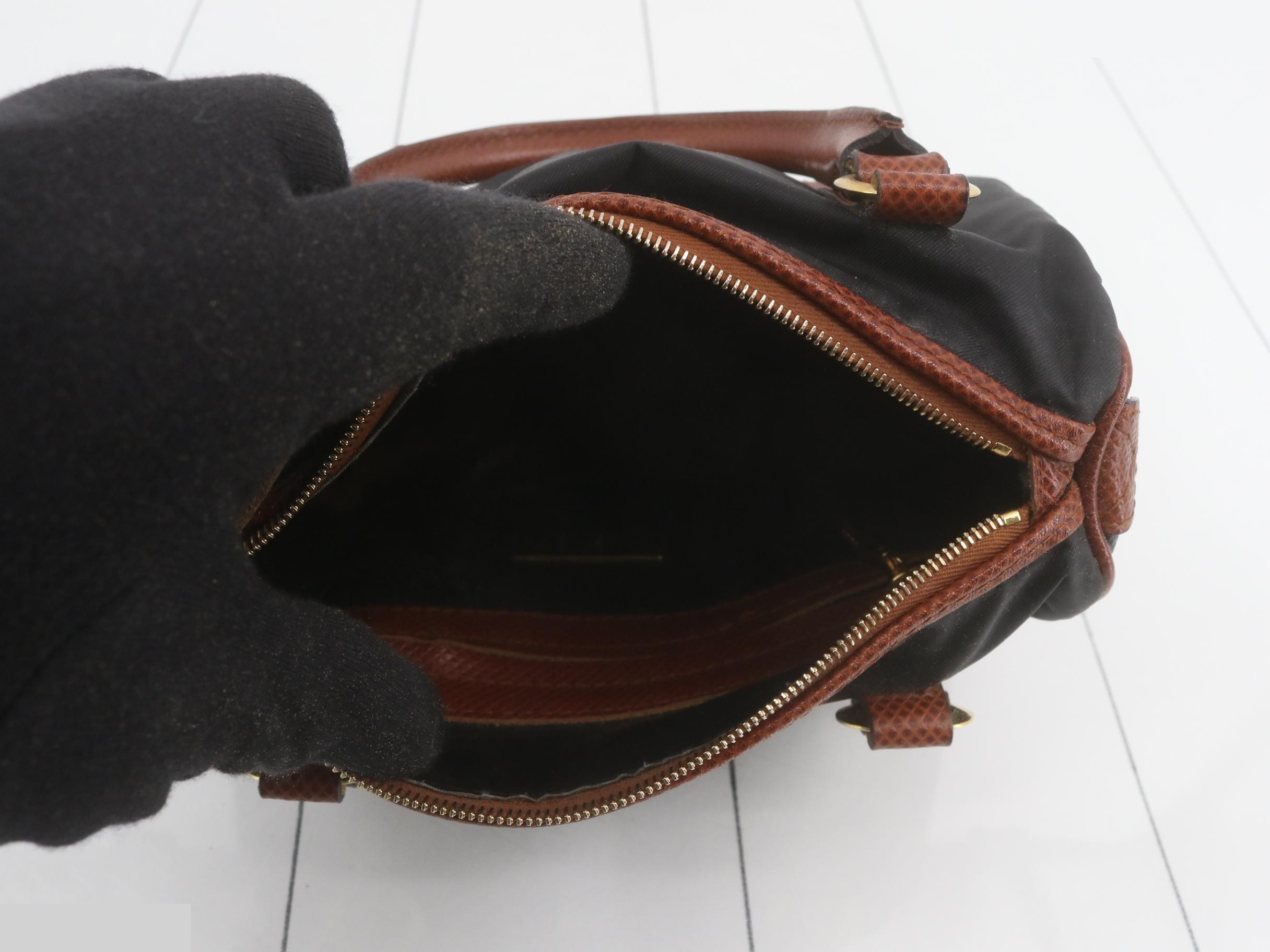 nylon handbag — view 4