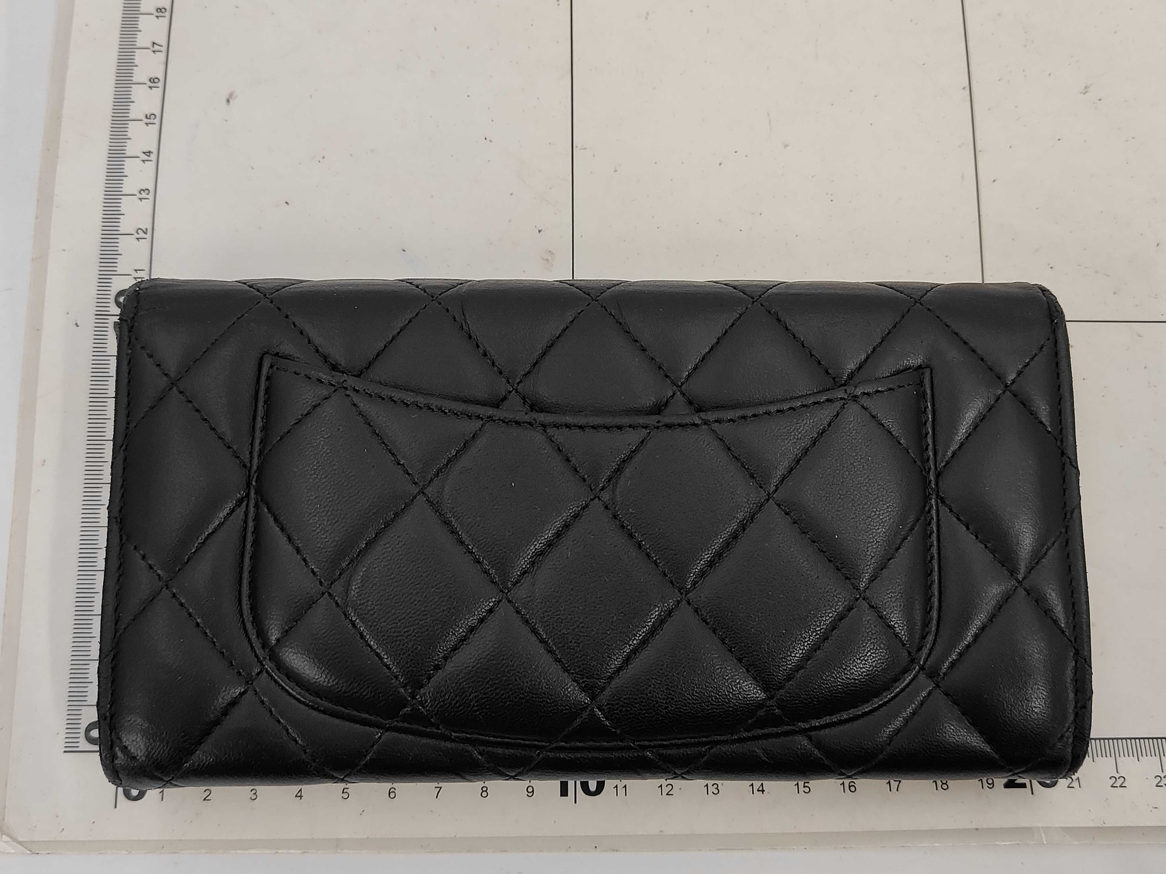 Matelassé Lambskin Long Wallet — view 2