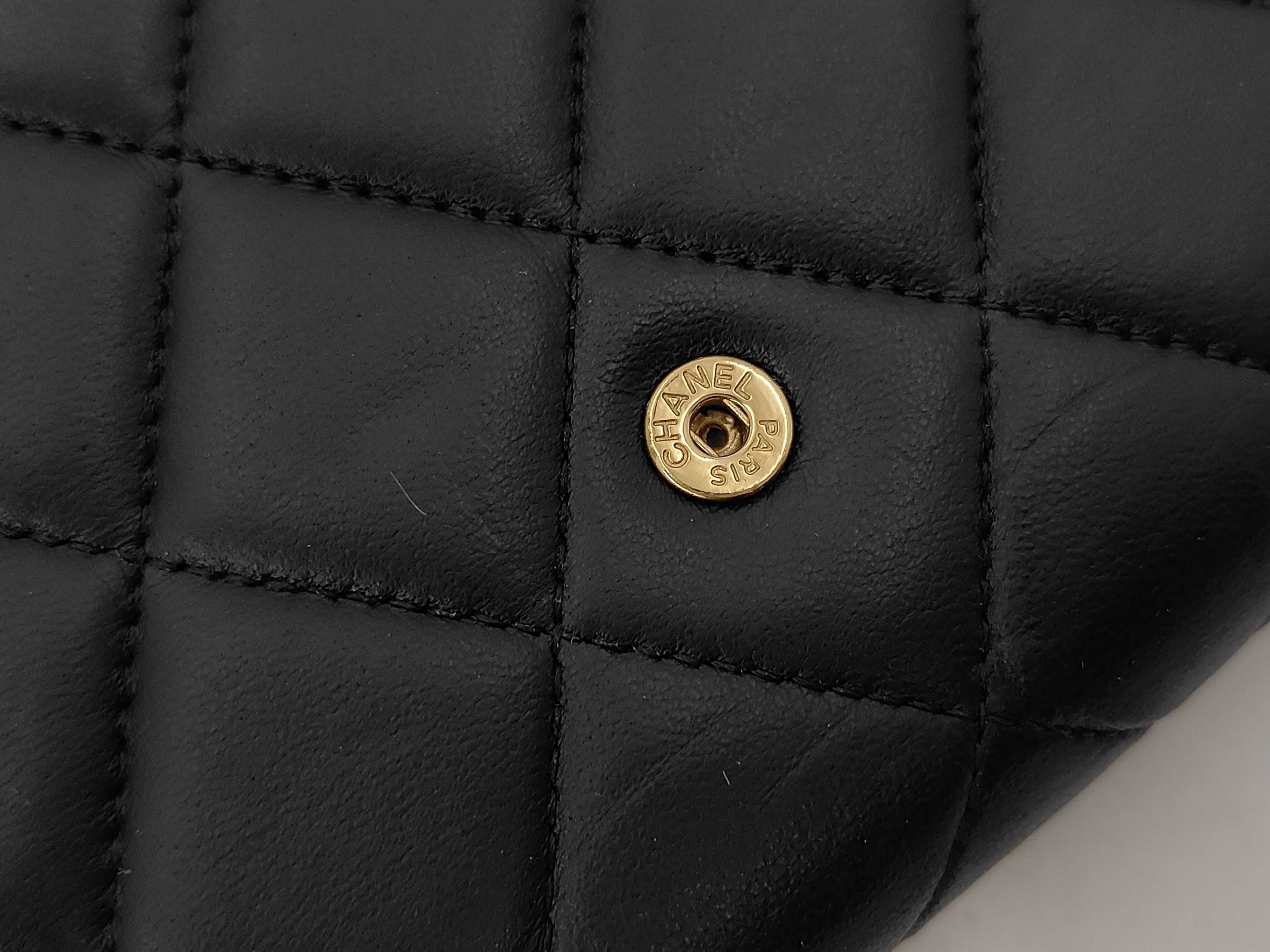 Matelassé Lambskin Long Wallet — view 7