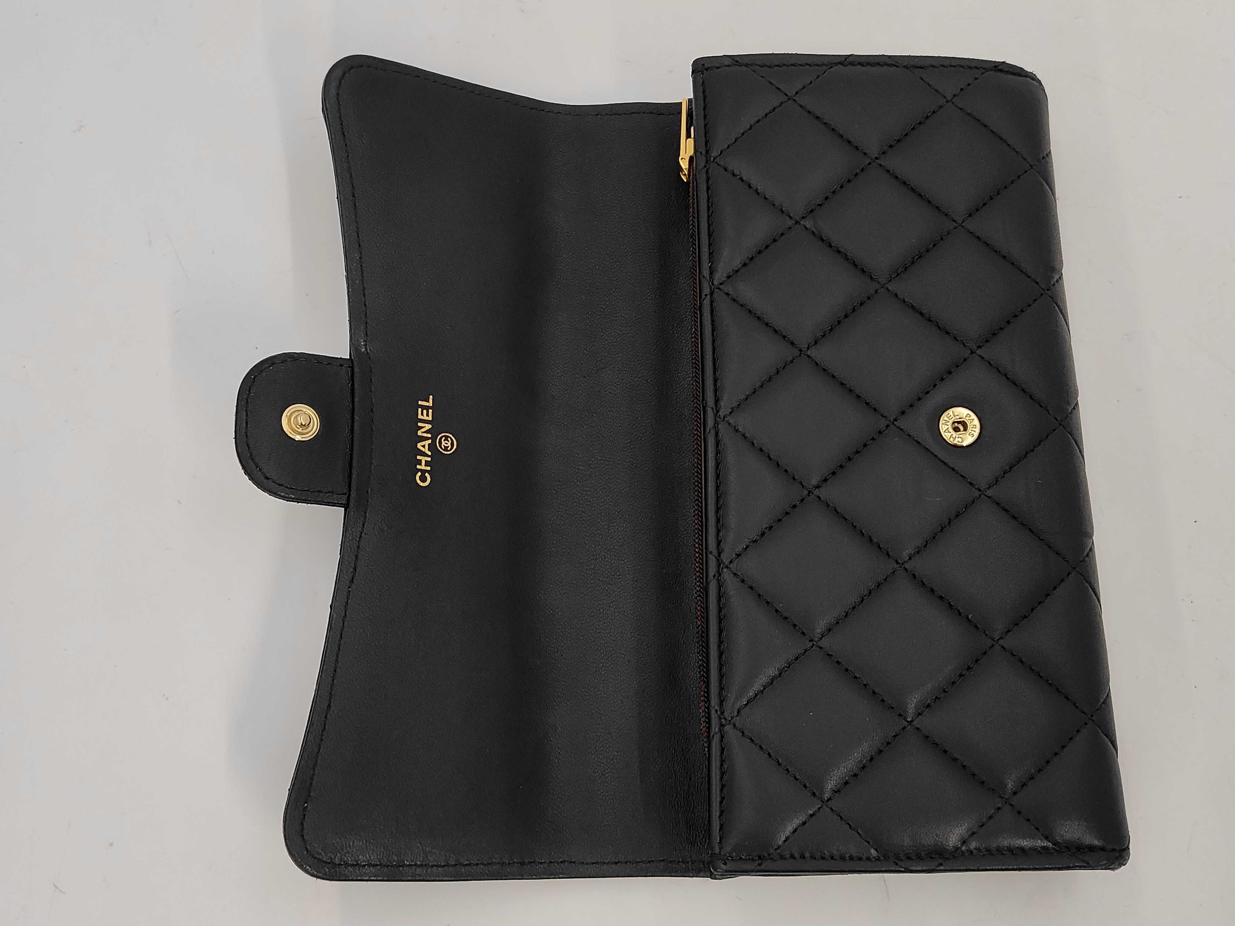 Matelassé Lambskin Long Wallet — view 8