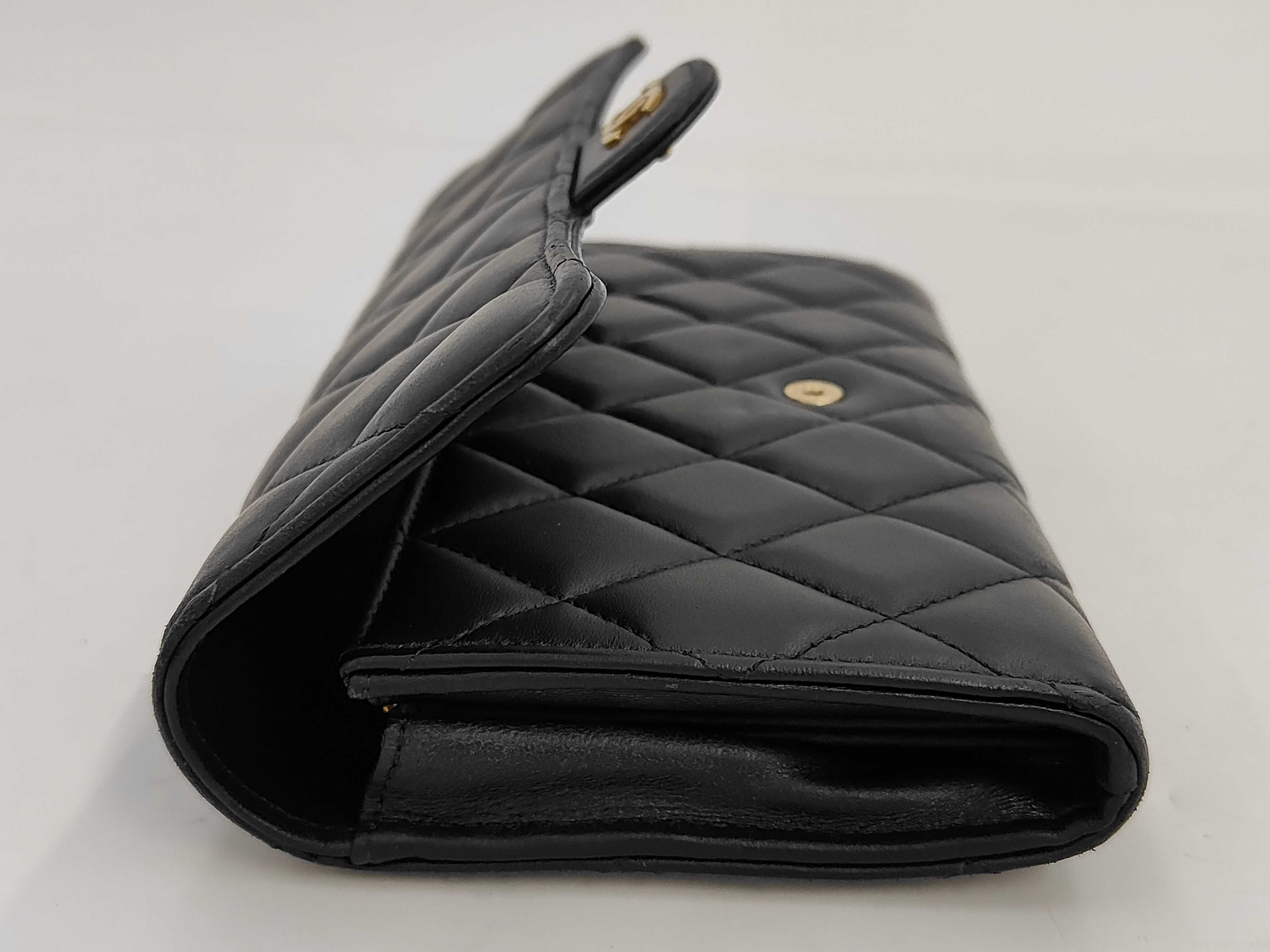 Matelassé Lambskin Long Wallet — view 9