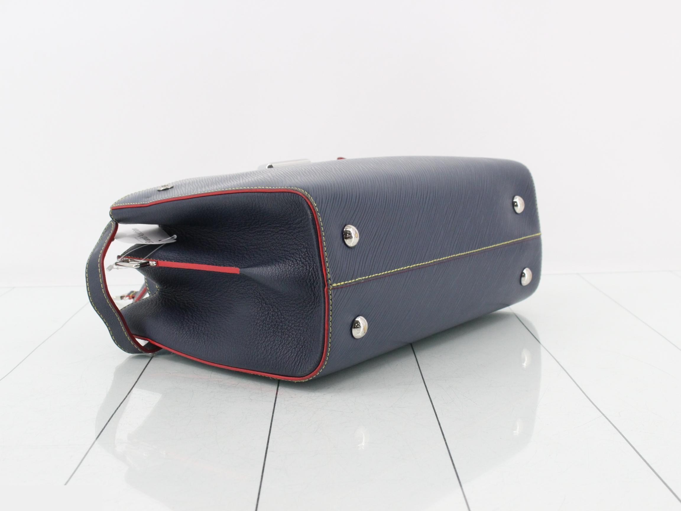 Epi Twist Tote, Indigo Blue, 2-Way Shoulder — view 5