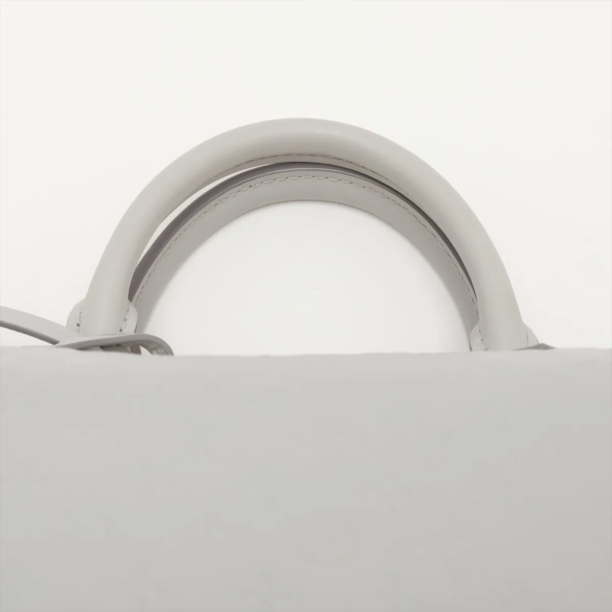 Monogram Calf Leather Speedy Soft 30 M25670 Grey with initials, RFID responsive. — view 6