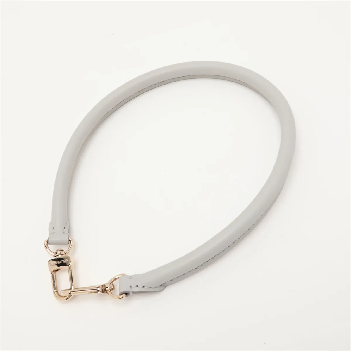 Monogram Calf Leather Speedy Soft 30 M25670 Grey with initials, RFID responsive. — view 7