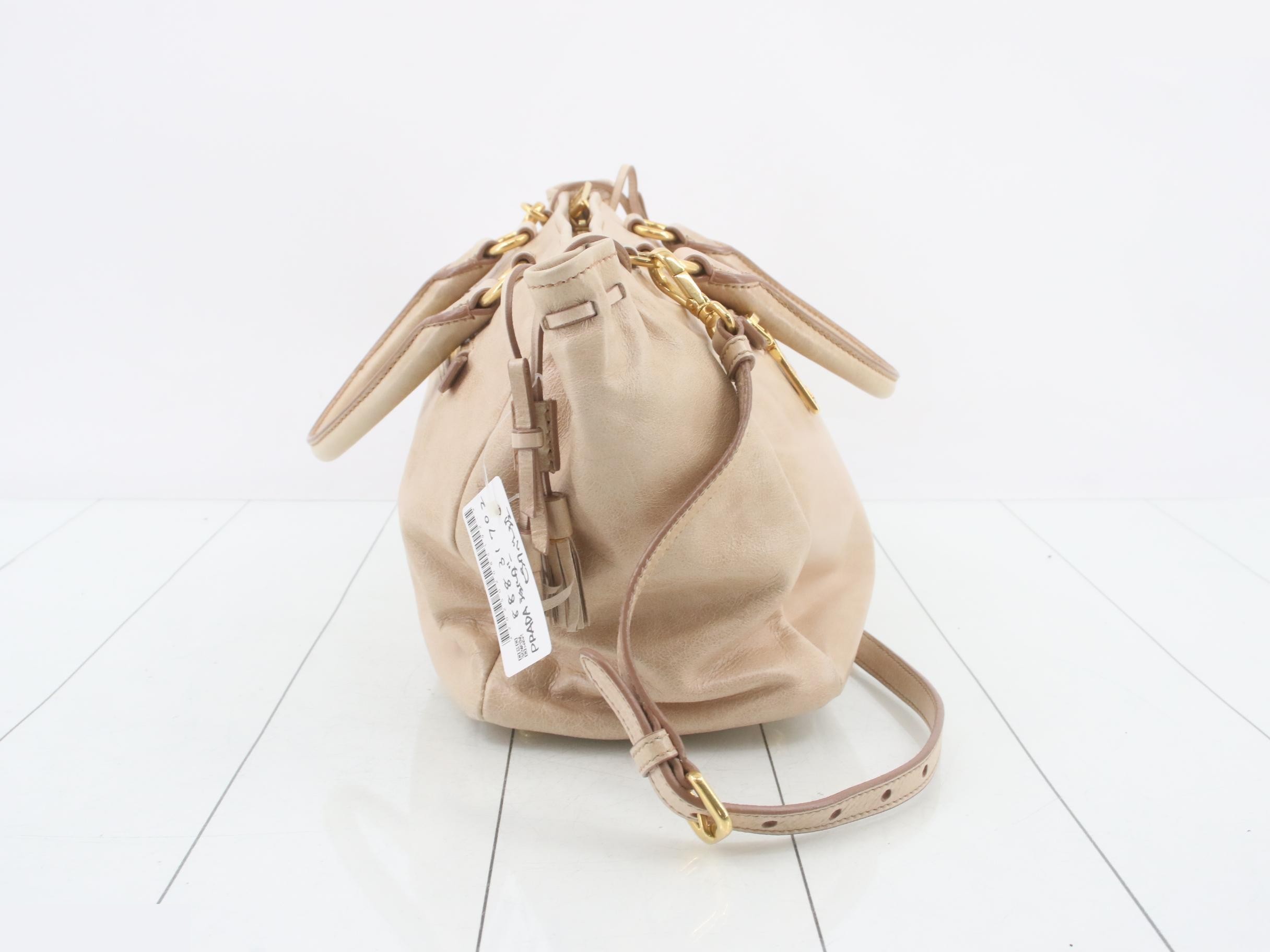 Shoulder bag, 2-way, pink beige — view 3