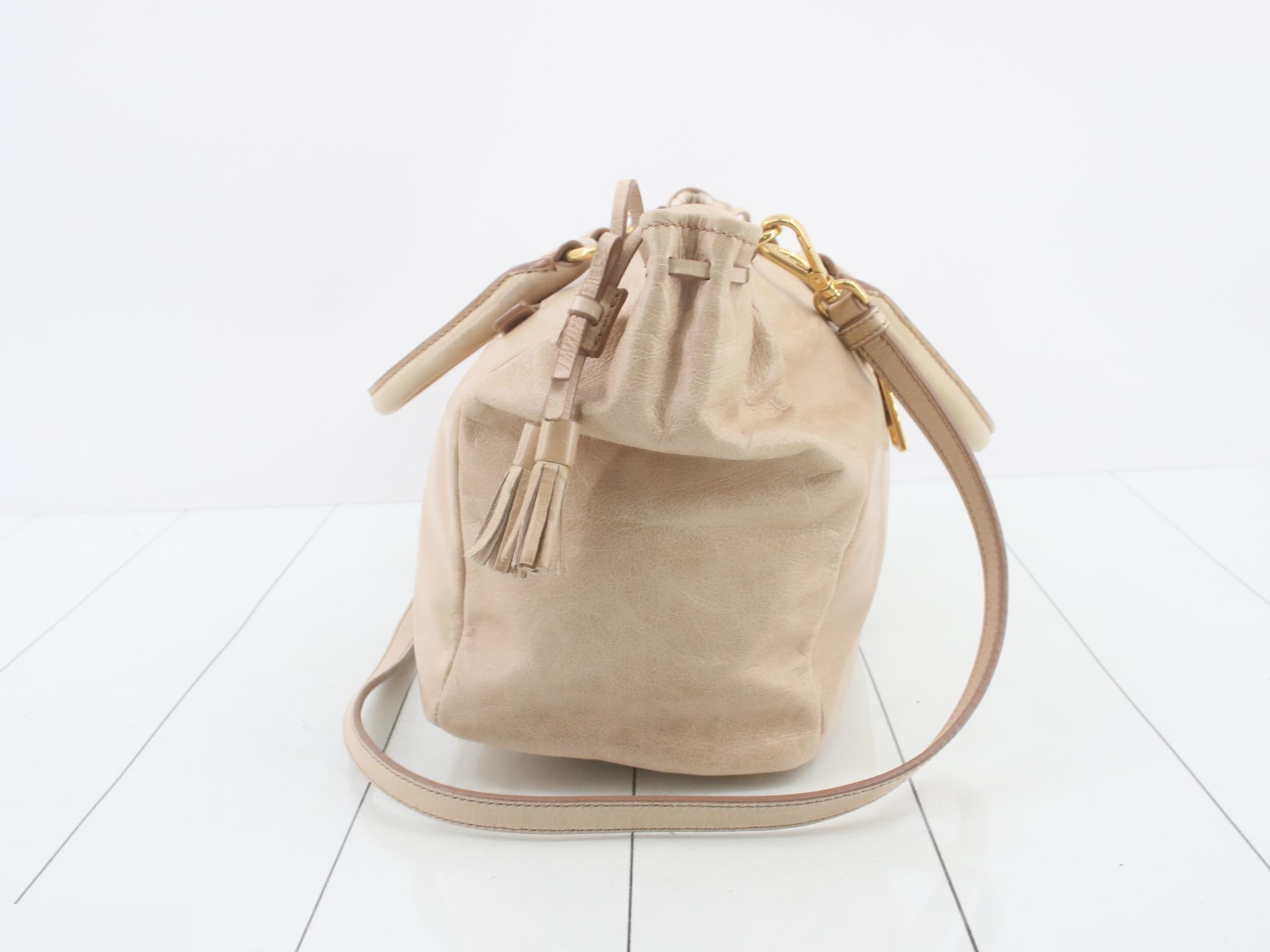 Shoulder bag, 2-way, pink beige — view 4