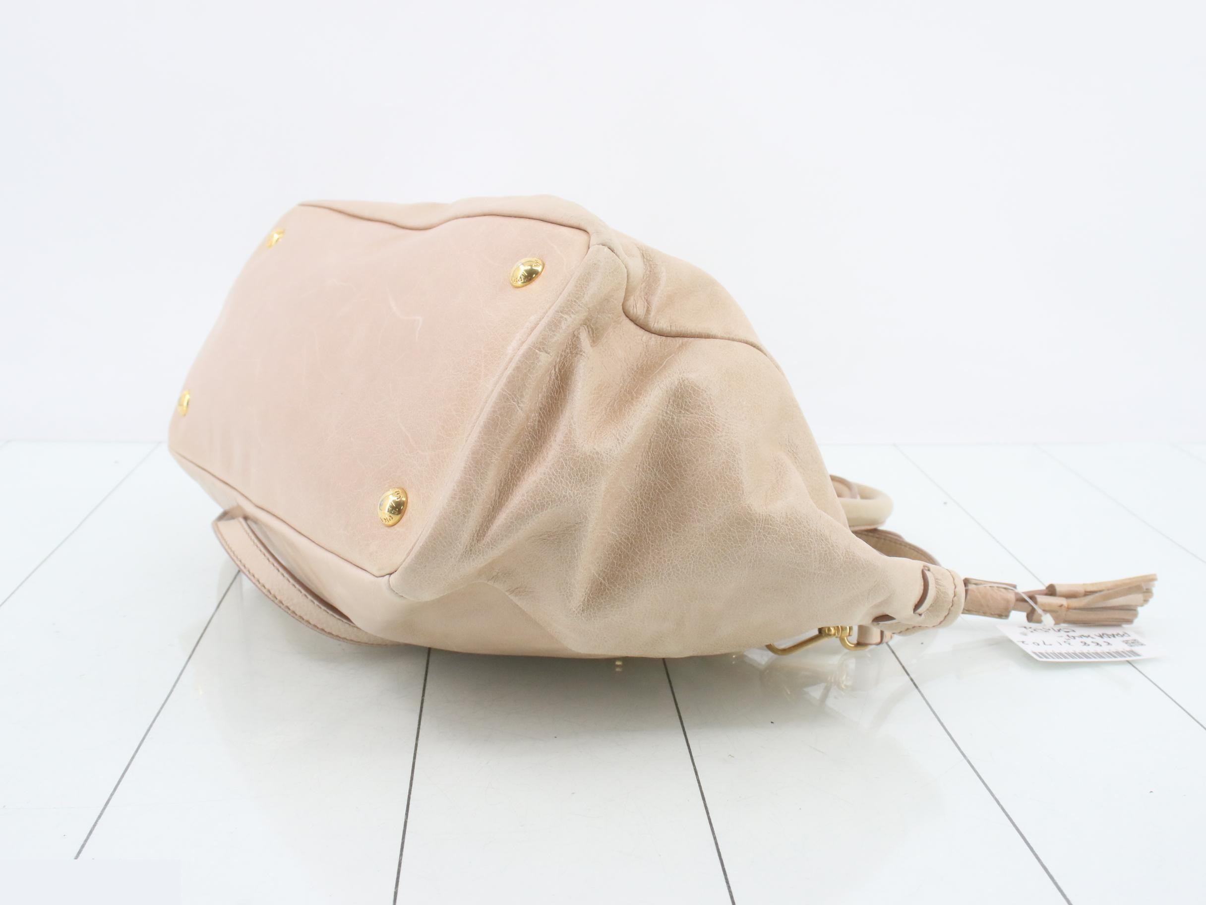 Shoulder bag, 2-way, pink beige — view 6