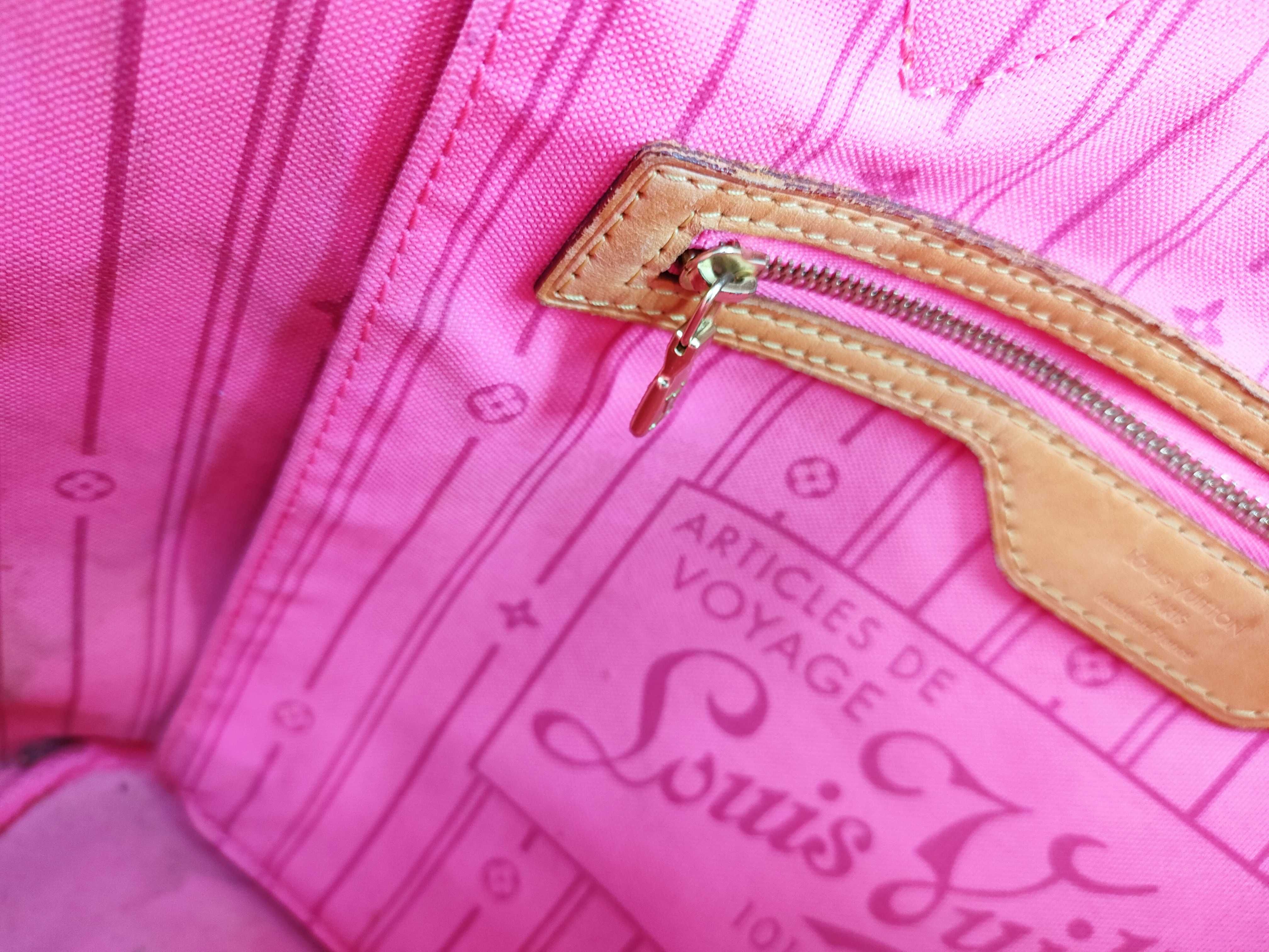 Monogram Rose Neverfull MM Tote Bag M48613 Tote Bag — view 12