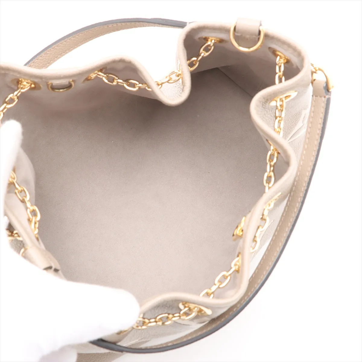 Bicolor Monogram Empreinte LV Bundle M25453 Beige RFID Reactive — view 8