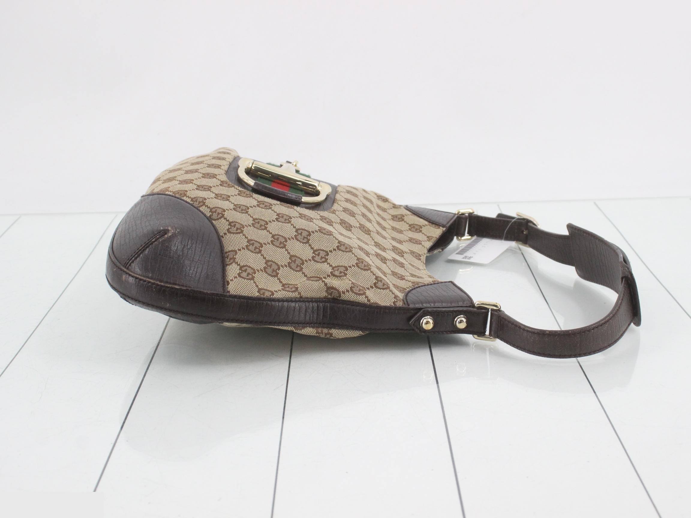 Horsebit Sherry Canvas Bag — view 3