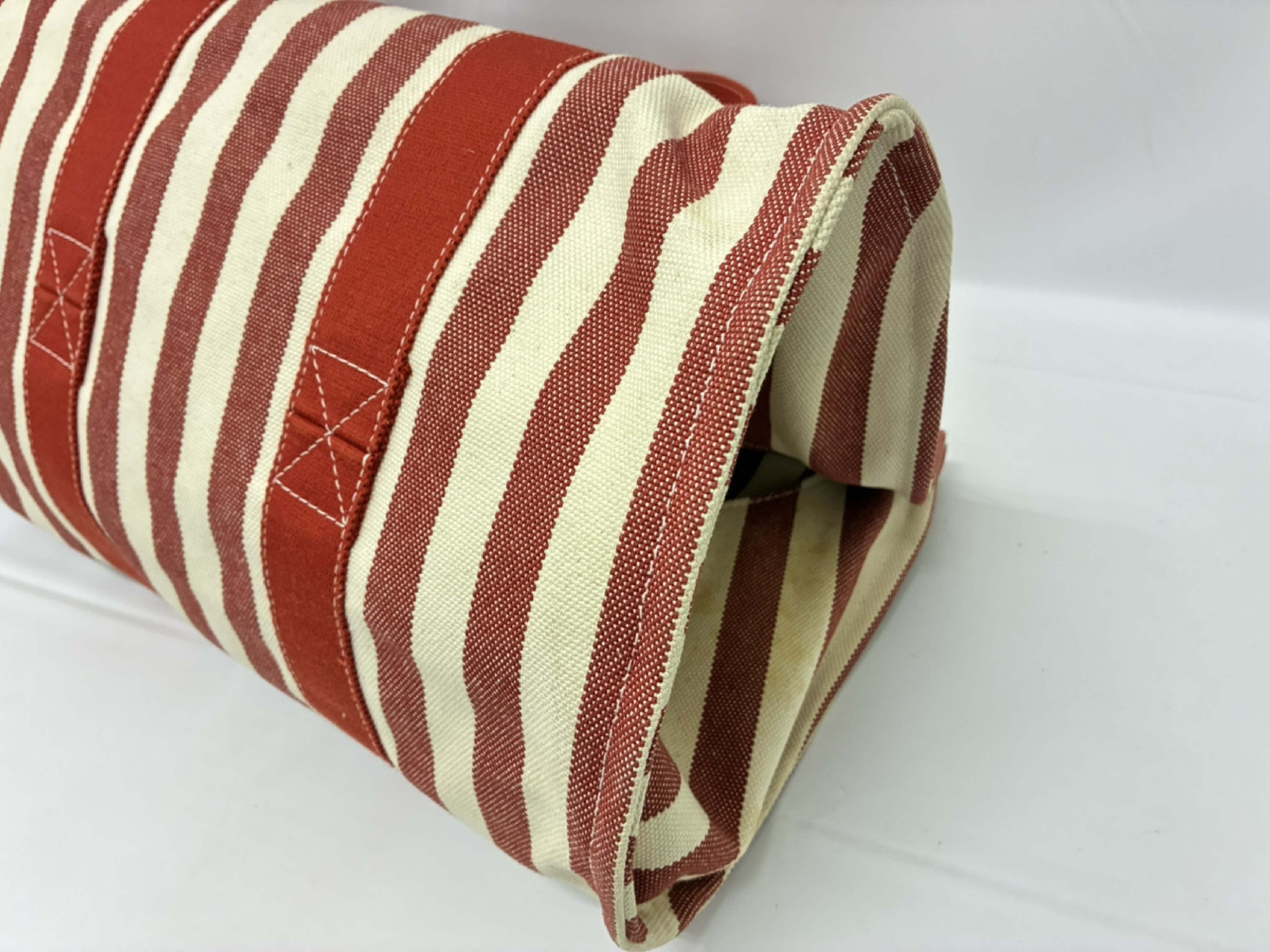 Cannes MM Canvas Stripe Handbag — view 4