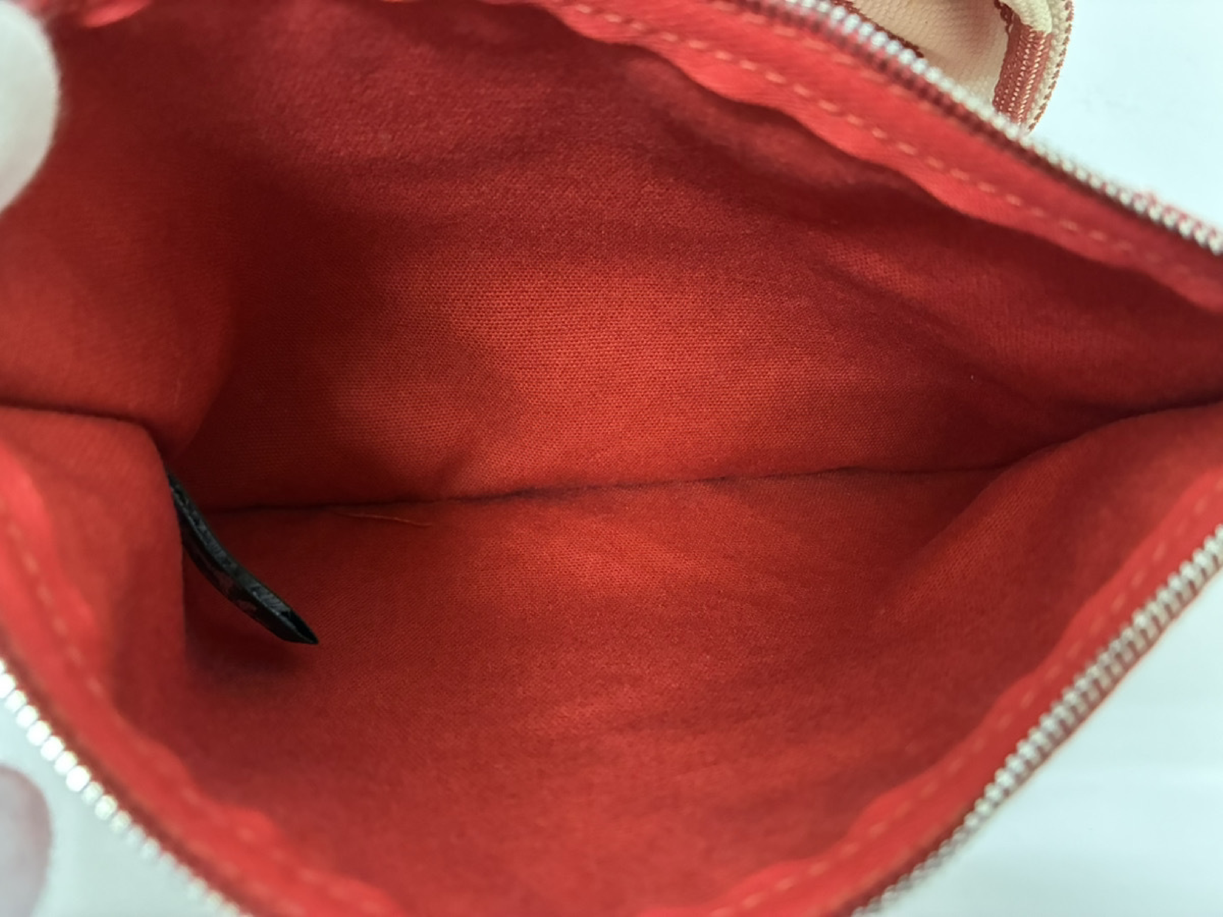 Cannes MM Canvas Stripe Handbag — view 7