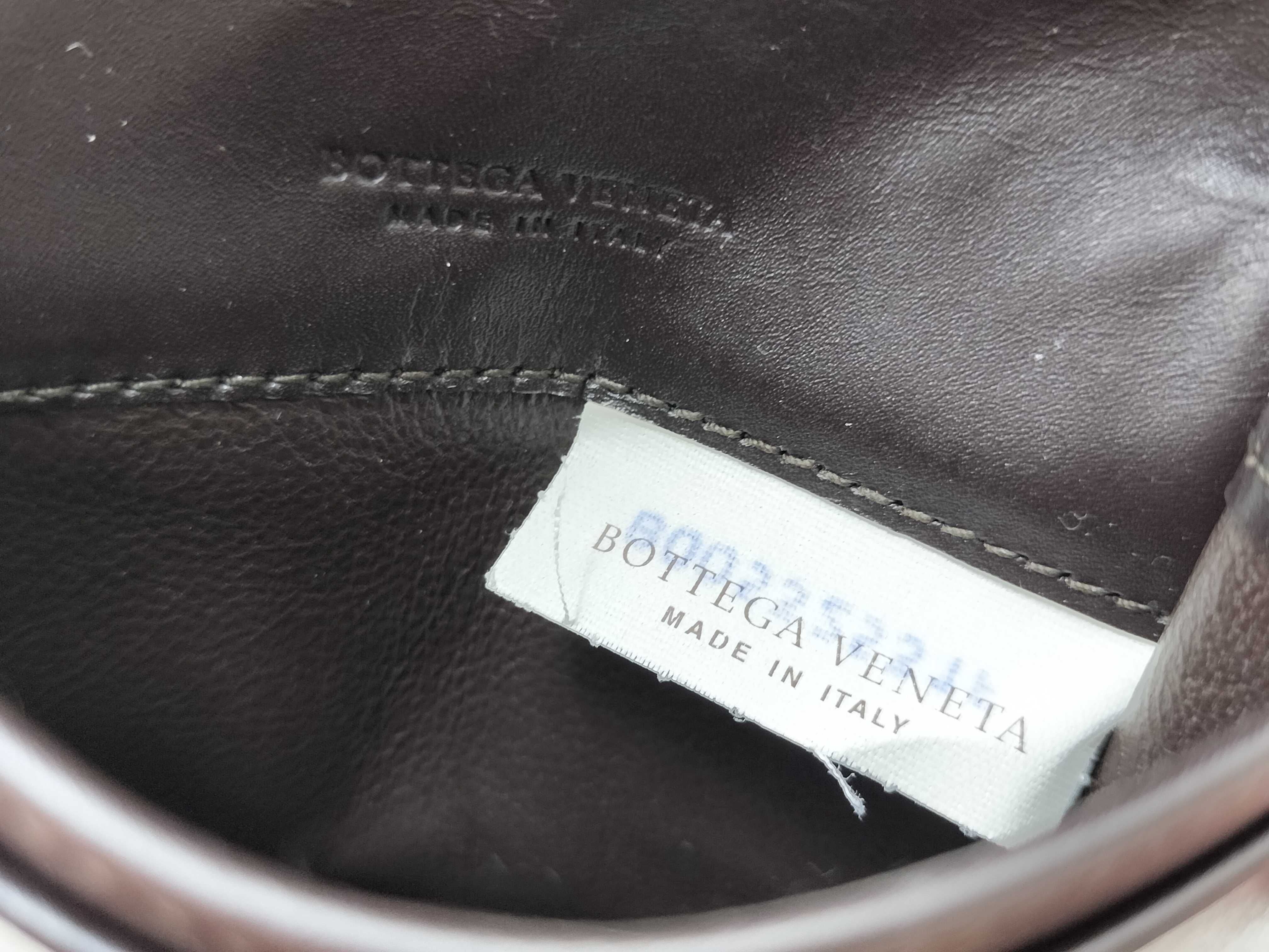 Intrecciato Bottega Card Case, Brown, Card Case — view 11