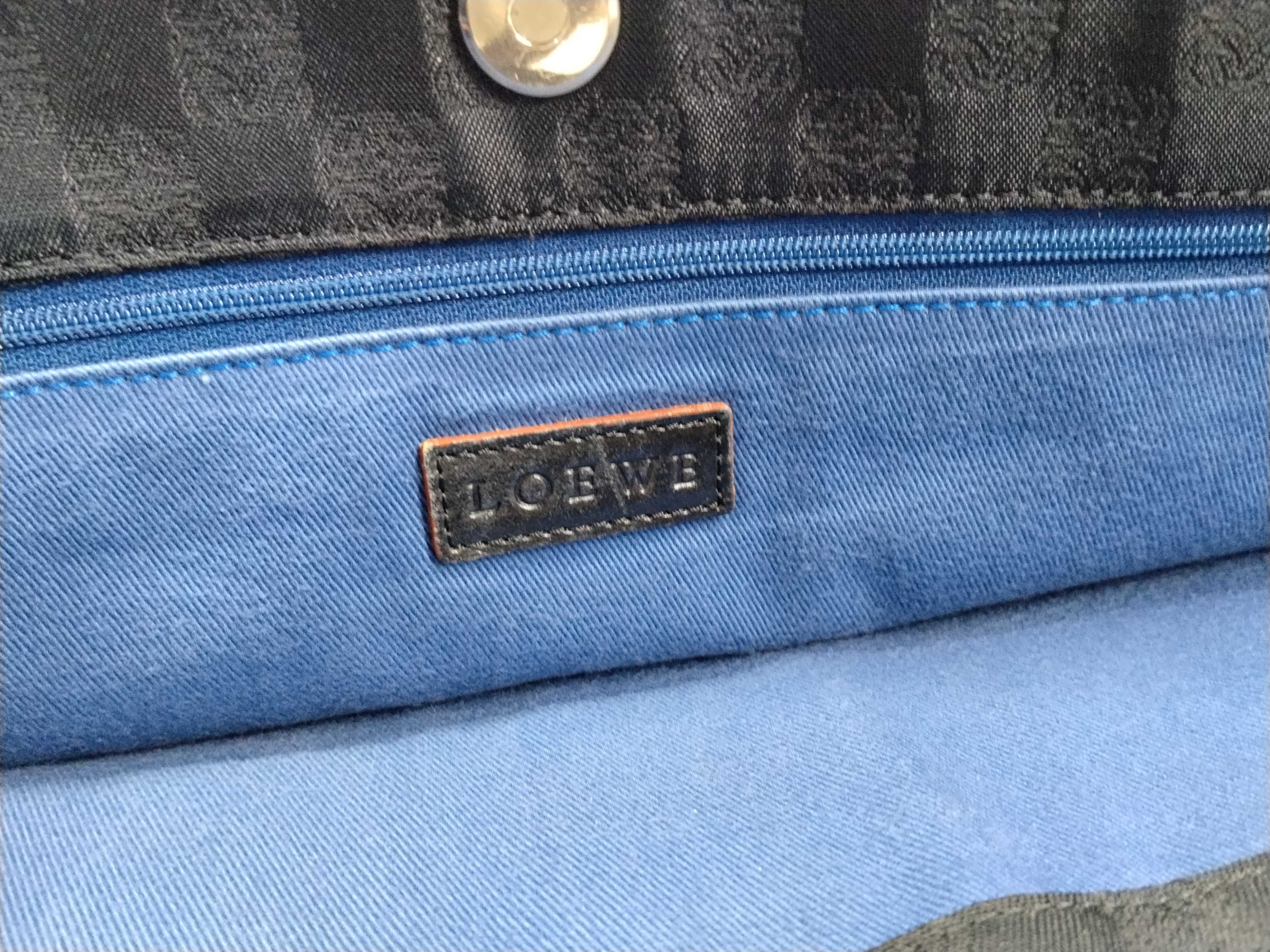 Leather x Nylon Tote Bag — view 13