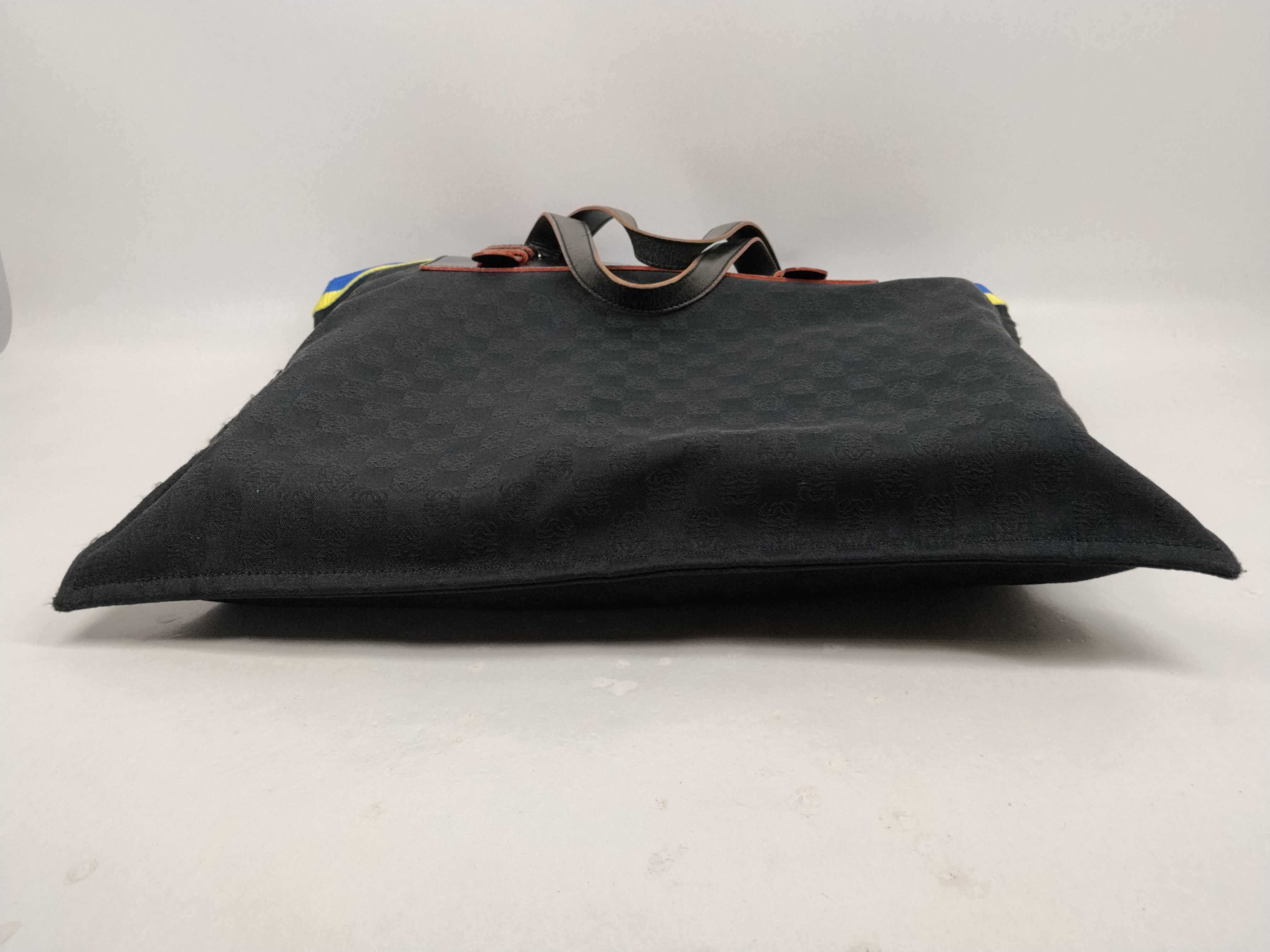 Leather x Nylon Tote Bag — view 8