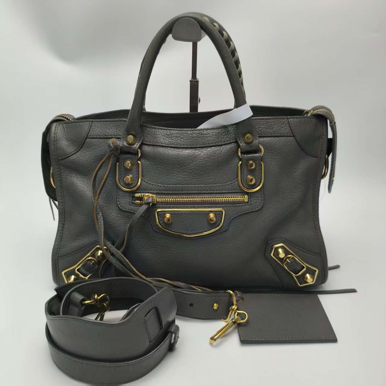【*Shipped from: China*】BALENCIAGA Leather Shoulder Bag — view 2