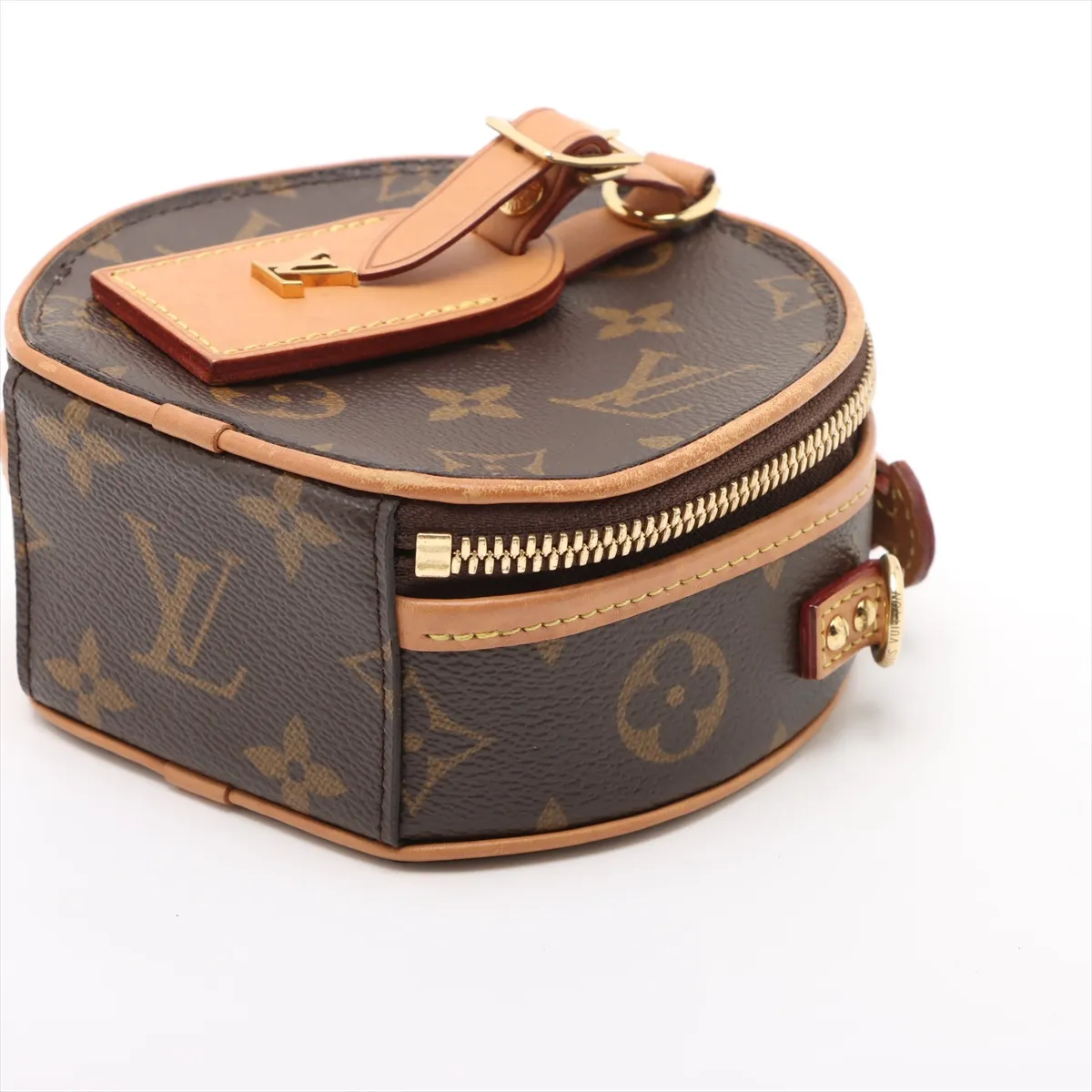 Monogram Mini Boite Chapeau M44699 Brown RFID reaction available — view 3