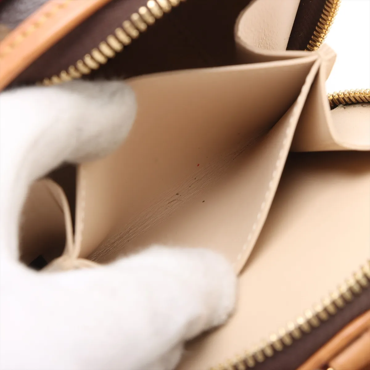 Monogram Mini Boite Chapeau M44699 Brown RFID reaction available — view 7