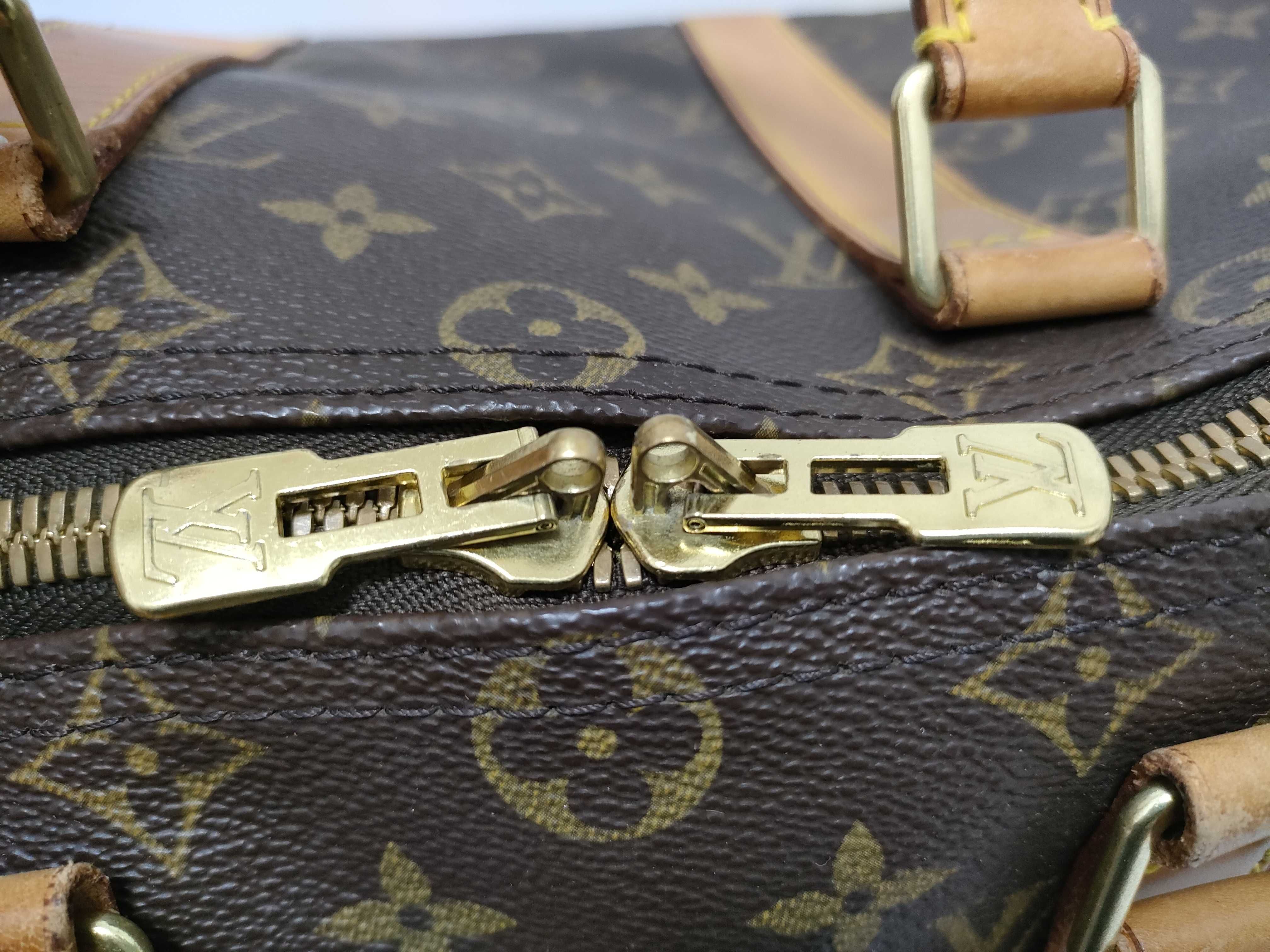 Monogram LOUIS_VUITTON M41428 Keepall 45 FL1001 Name Tag Boston Bag — view 7