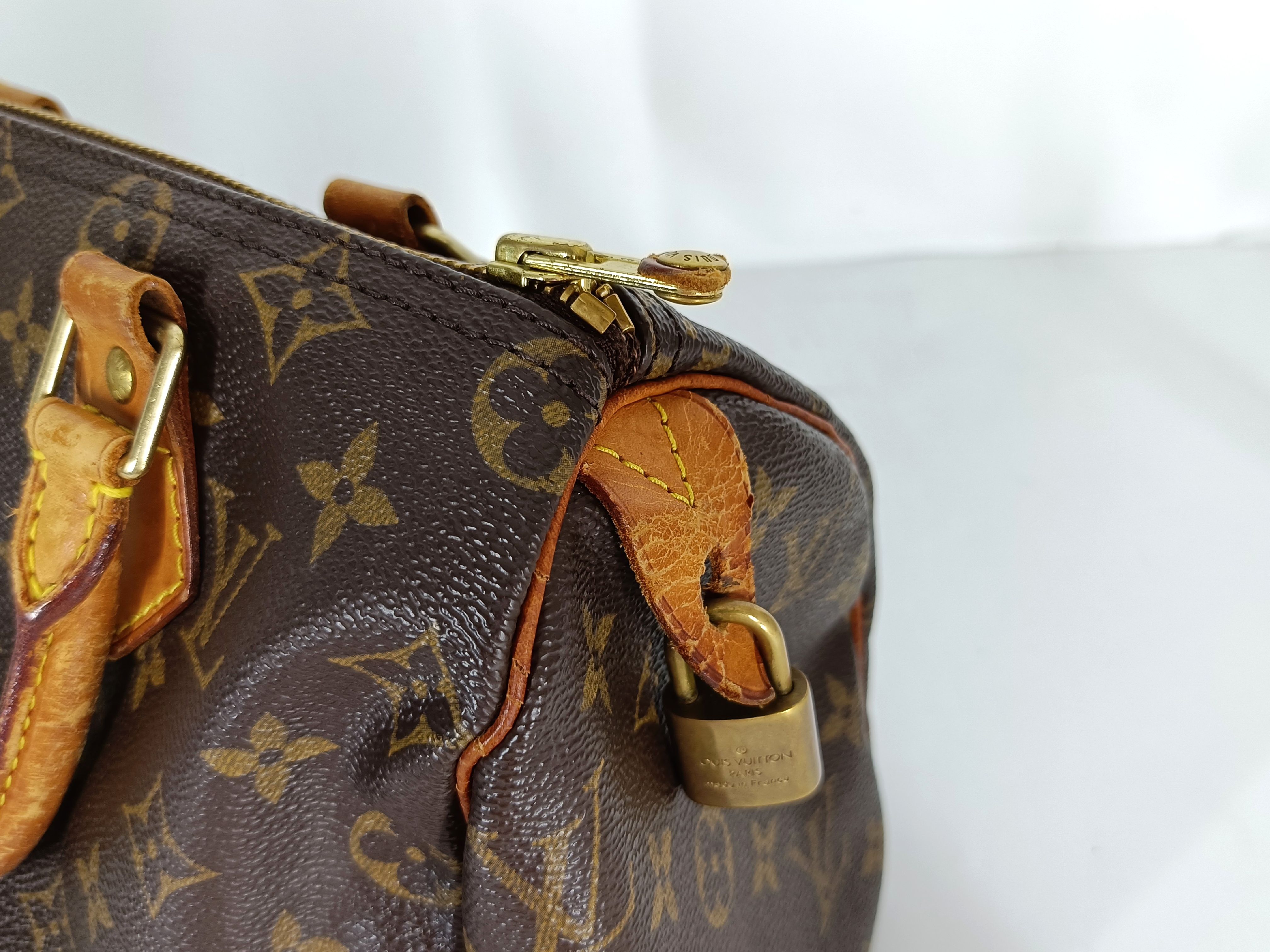 Monogram Speedy 25 M41528 SP0063 Brown Handbag — view 8