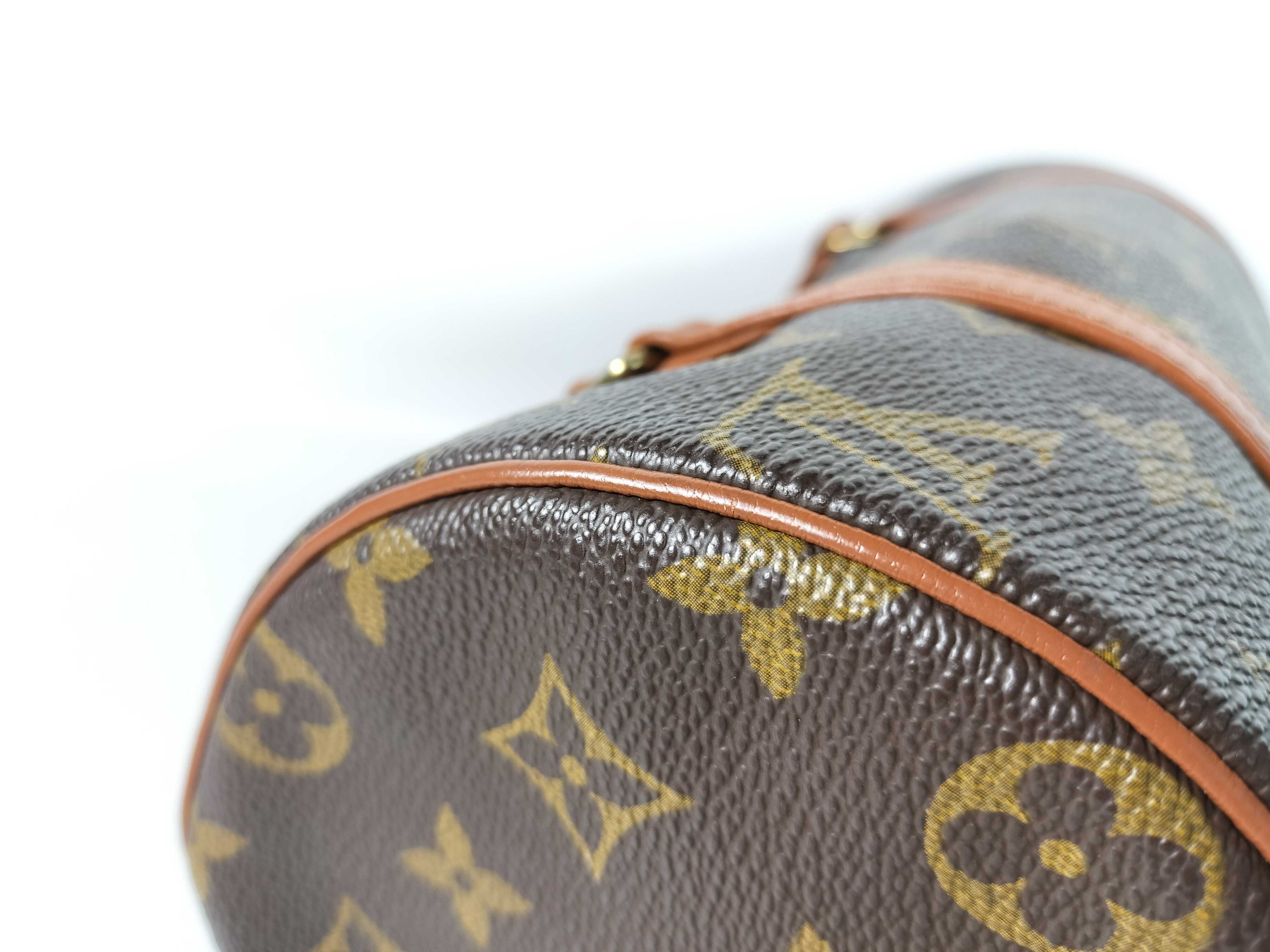 Monogram Louis Vuitton Old Model Papillon Handbag — view 6