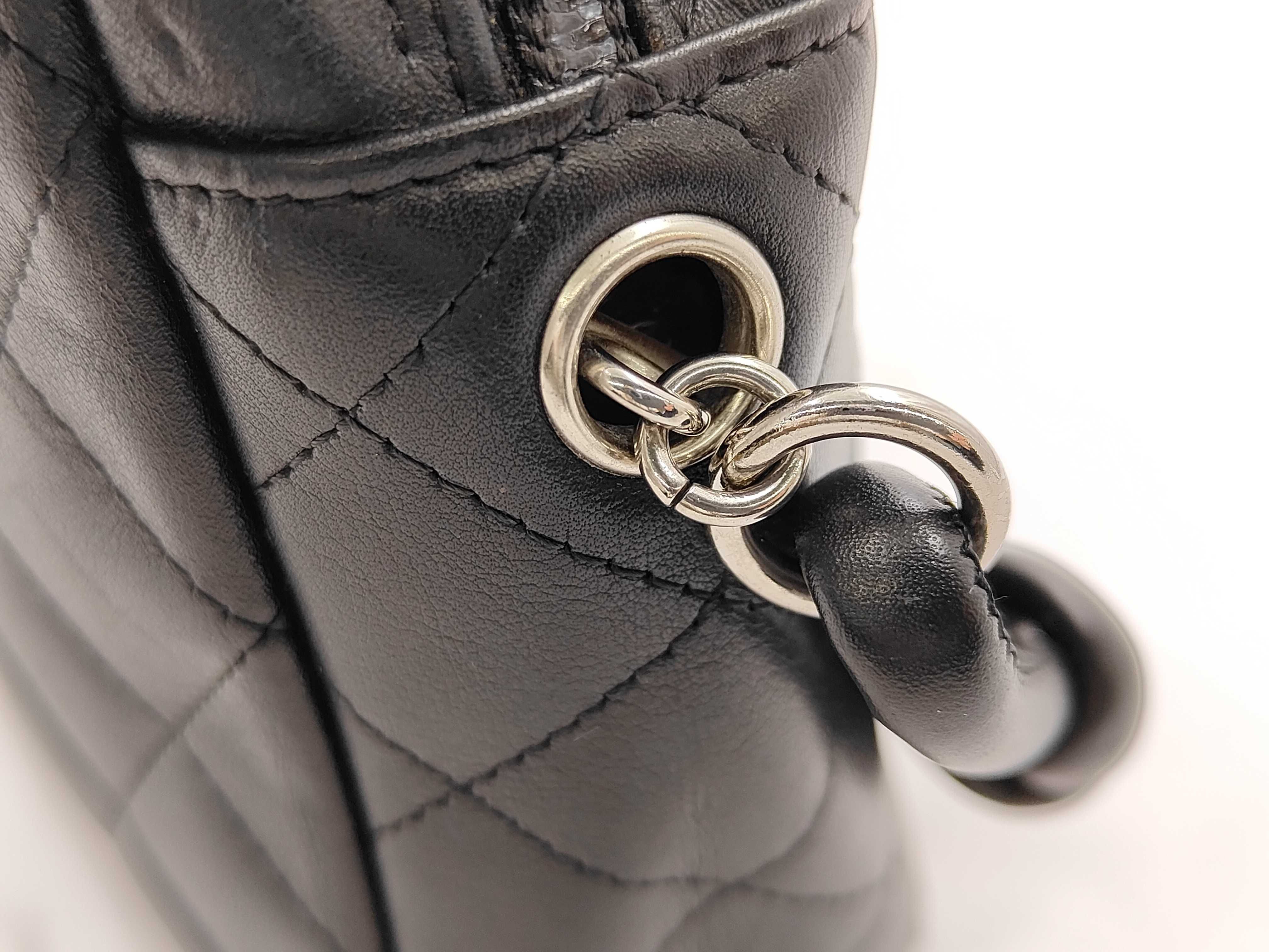 Cambon Line Turnlock Black Shoulder Bag (Serial Number 9) — view 5