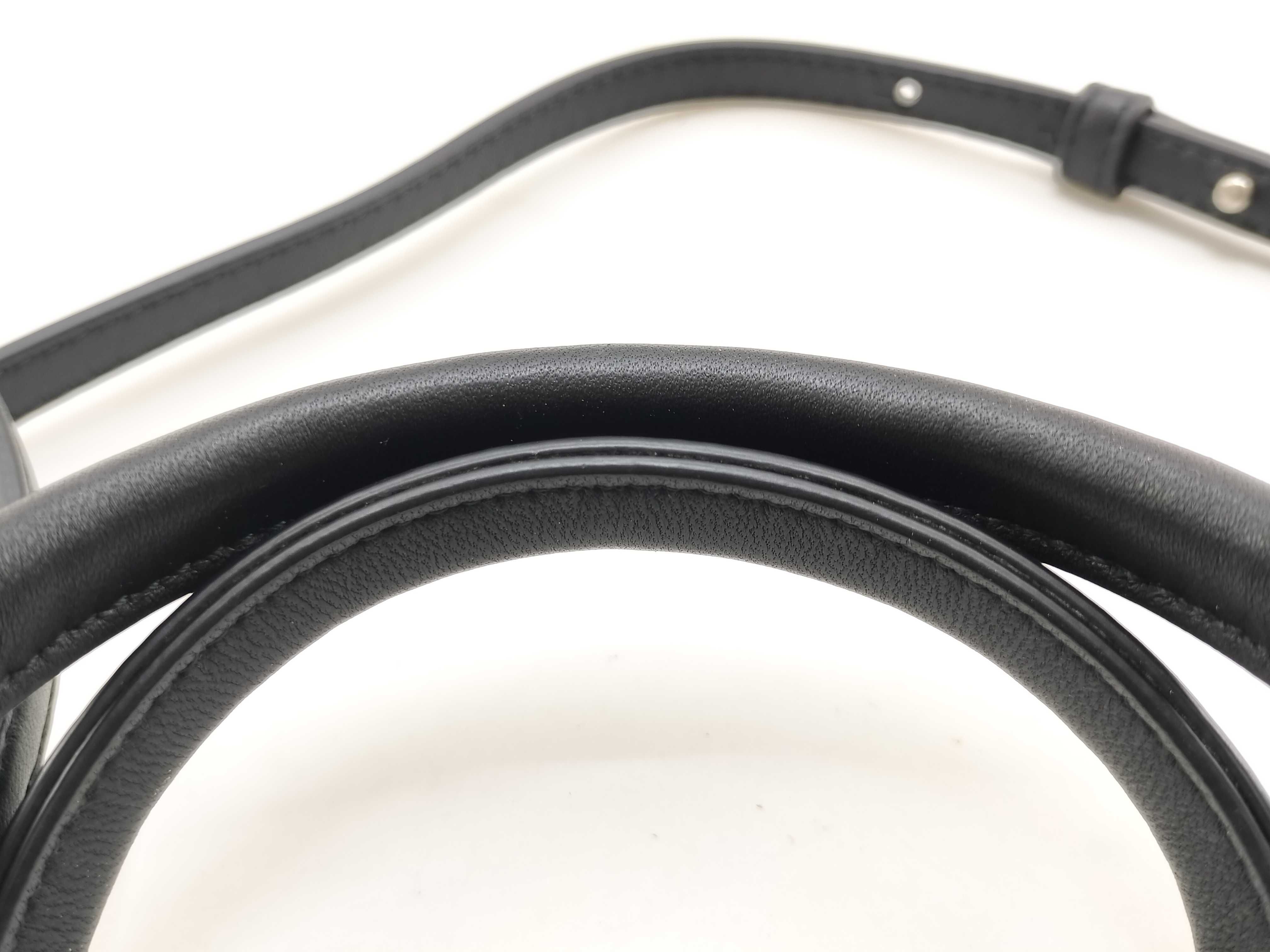 Candy Arco Handbag, Black x White Leather, 729029VMAY31283 (Handbag) — view 3