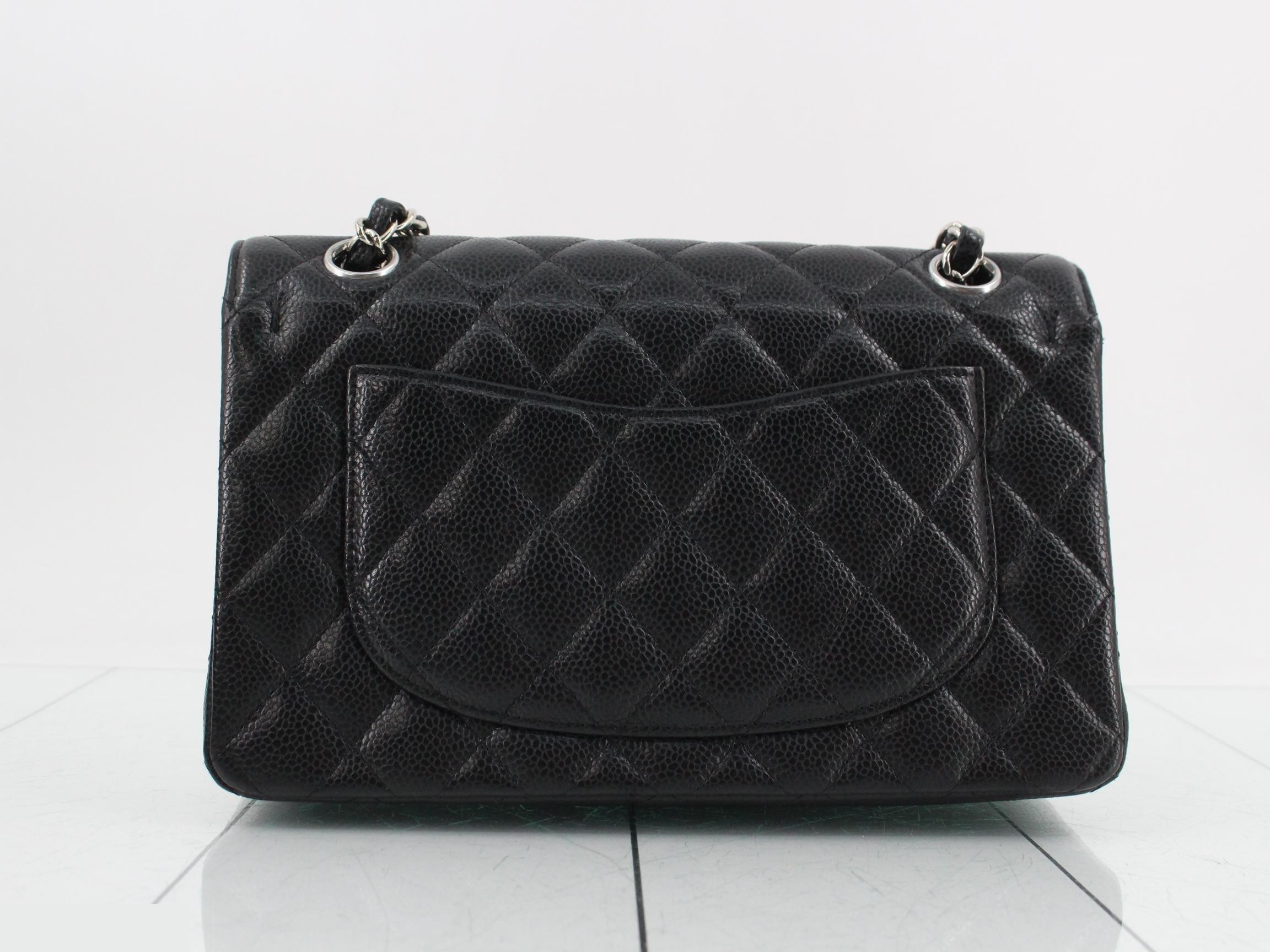 Matelassé Caviar Double Flap 23 Seal Card — view 2