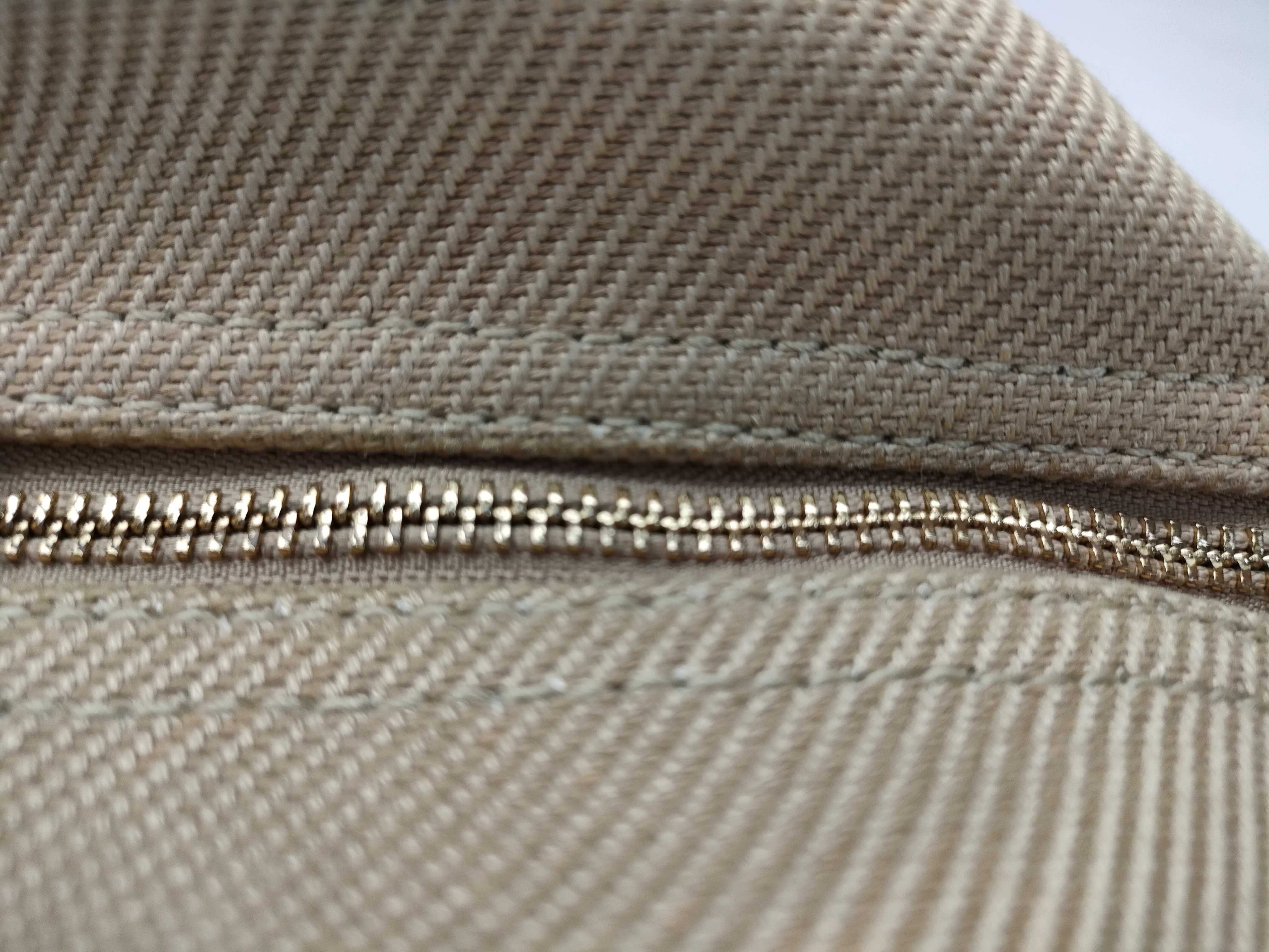 Blue Label Burberry Canvas Handbag, Brown — view 6