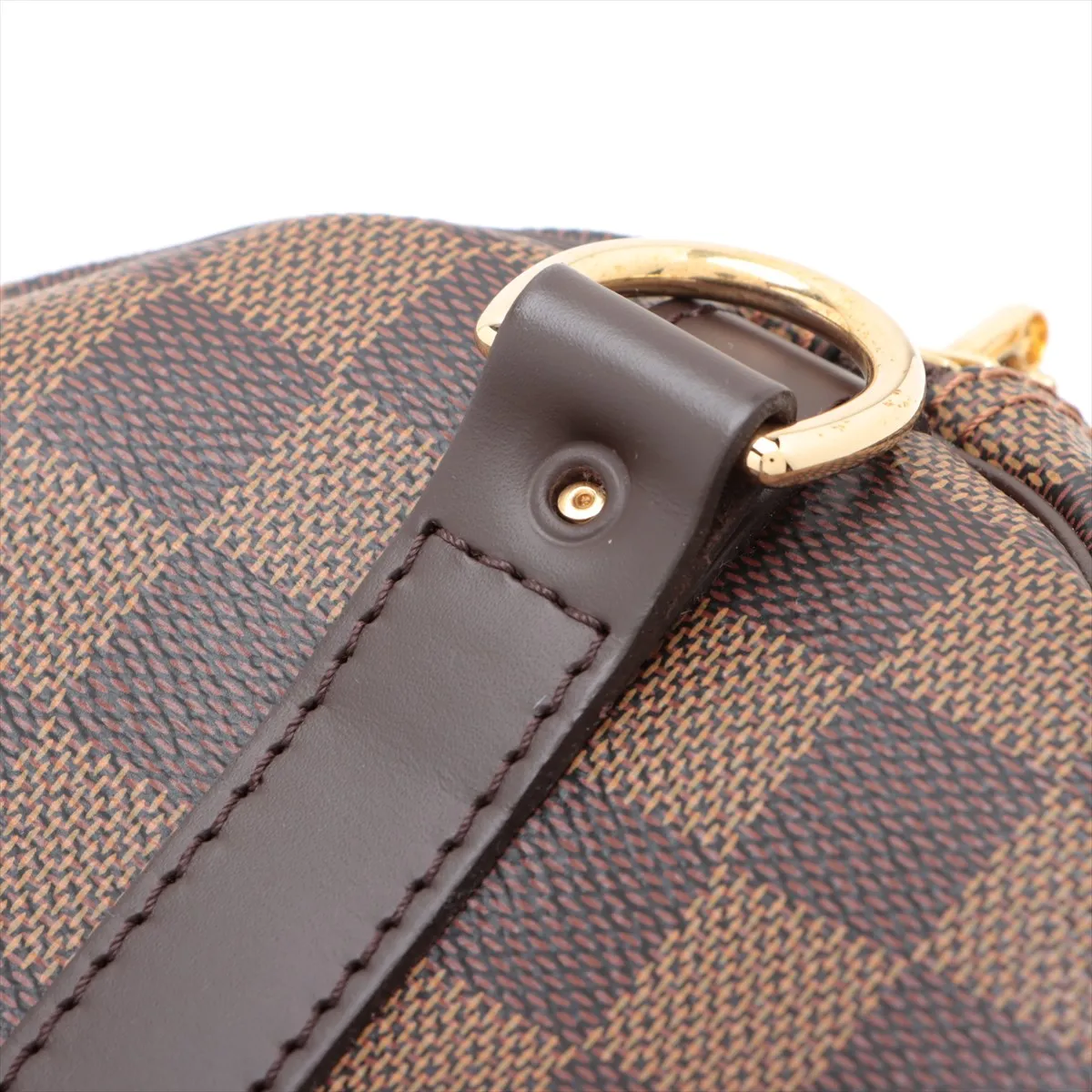 Damier Speedy Bandouliere 30 N41367 Brown Screw Removal RFID Reactive — view 13