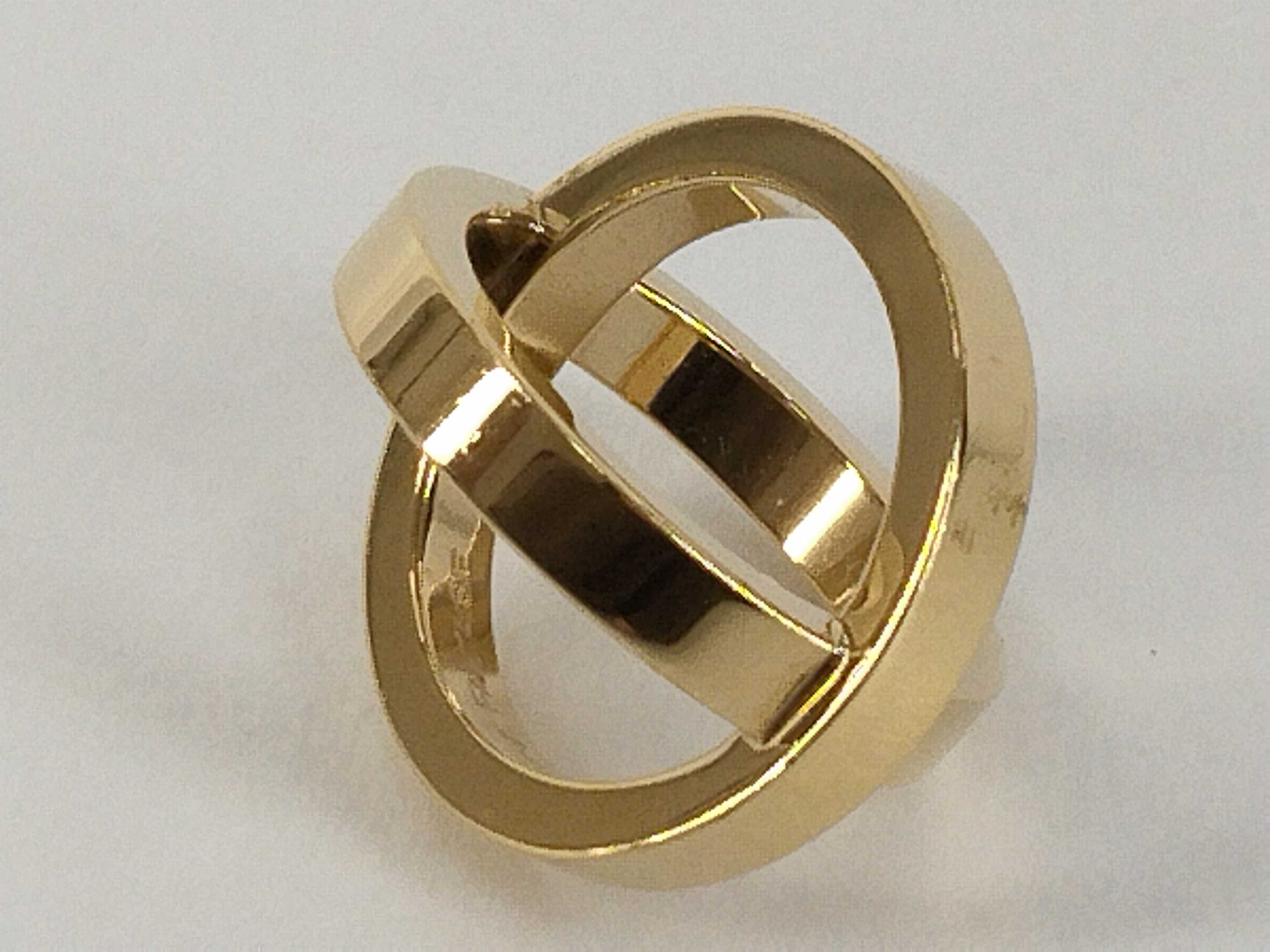 Cosmos Gold GP Scarf Ring and other accessories — view 6