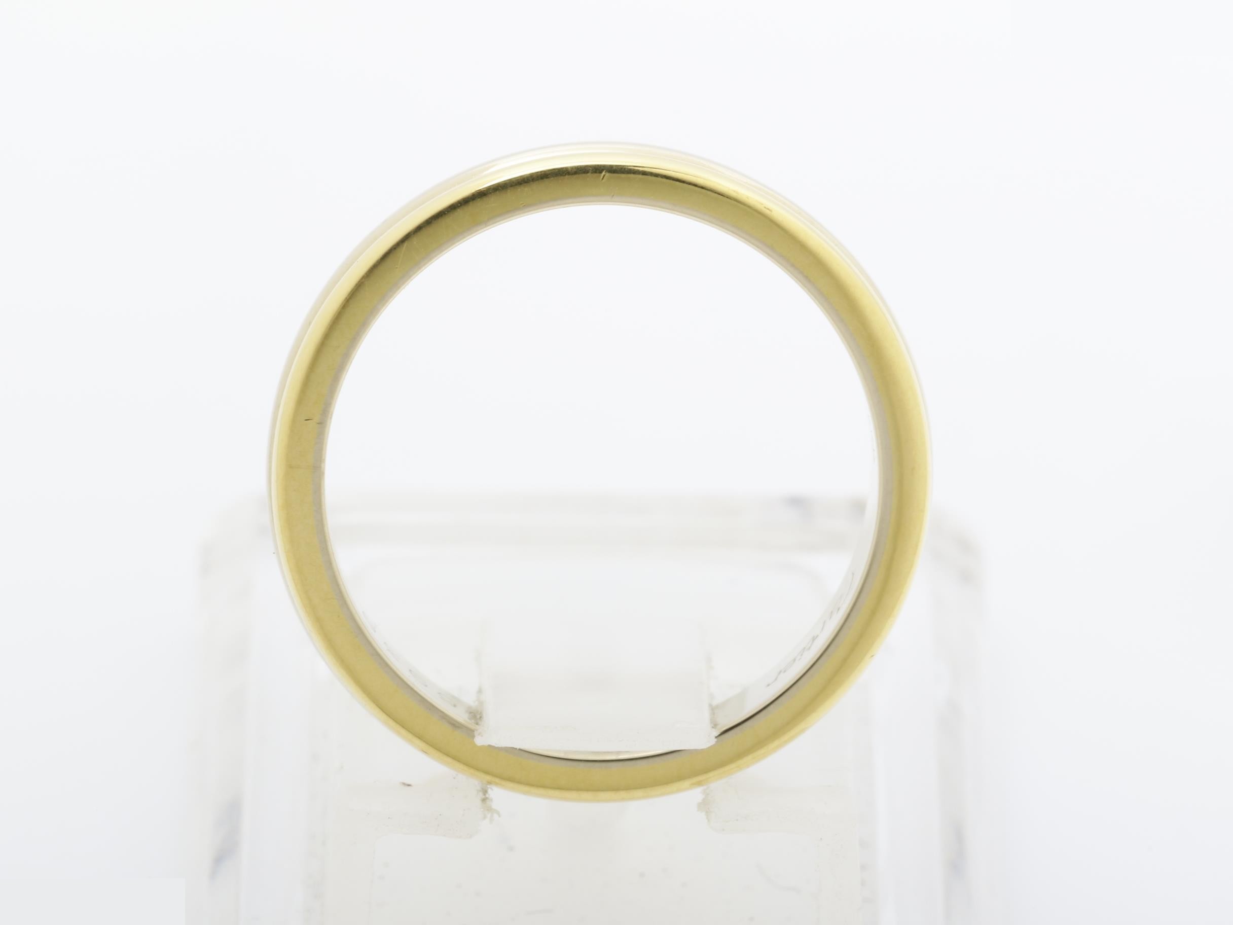 Three-gold ring, 750 grade, 4.2g, #50 — view 5