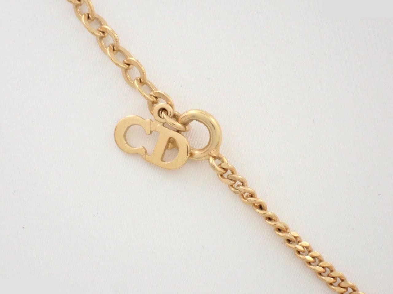 Necklace, logo, GP (gold plated), chain approximately 42cm — view 2