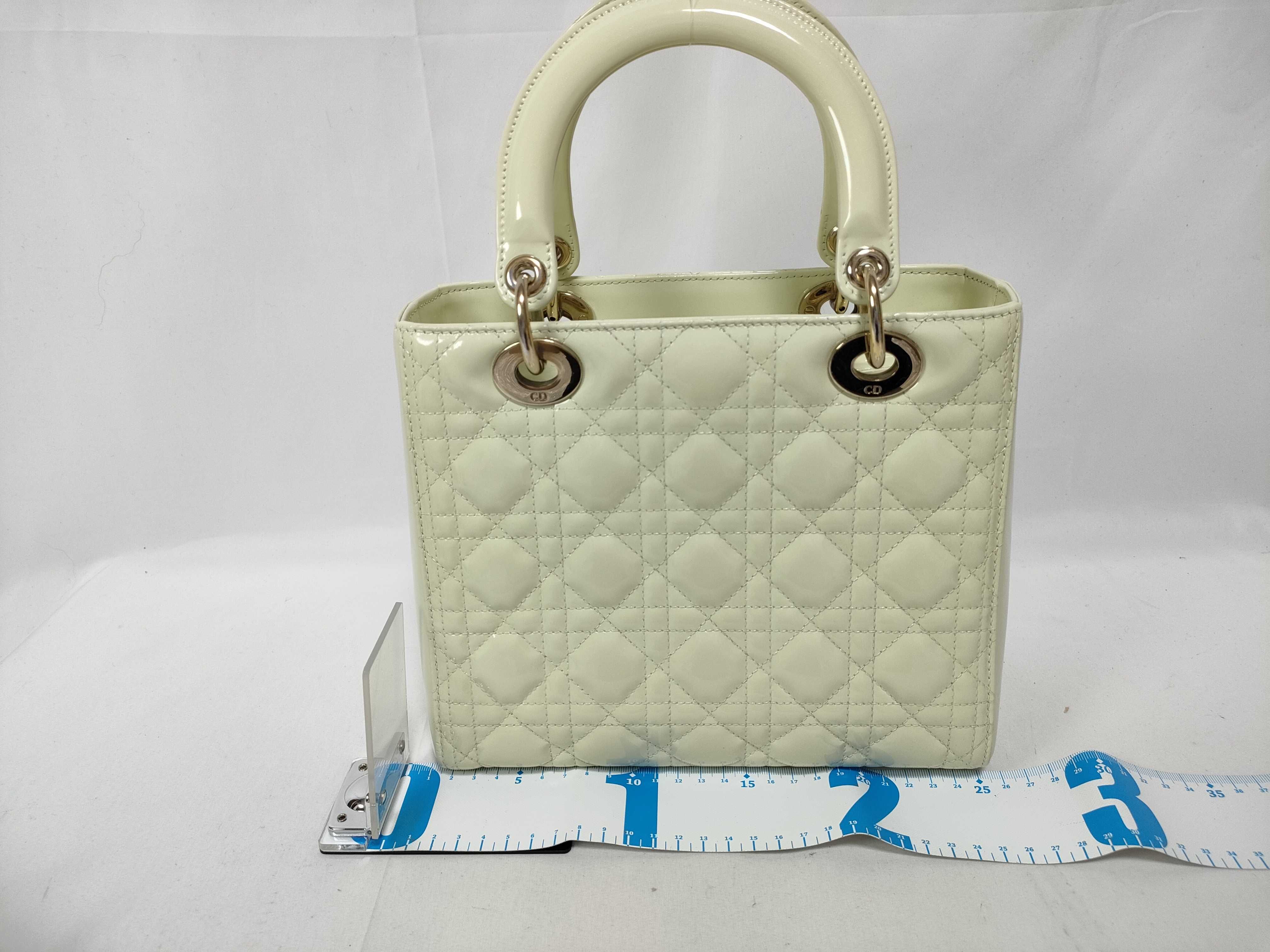 Lady Dior Enamel Lady Handbag — view 2