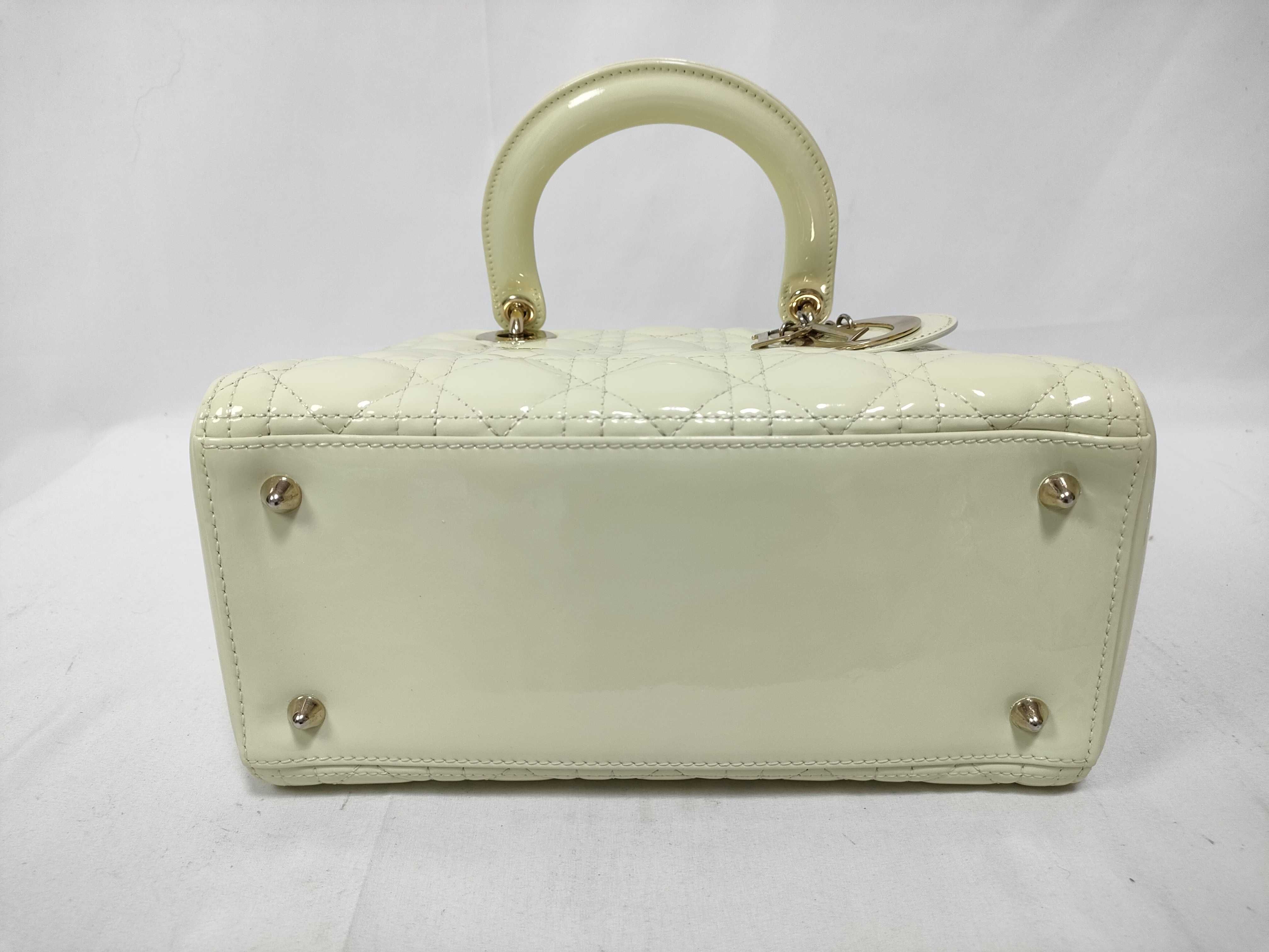 Lady Dior Enamel Lady Handbag — view 3