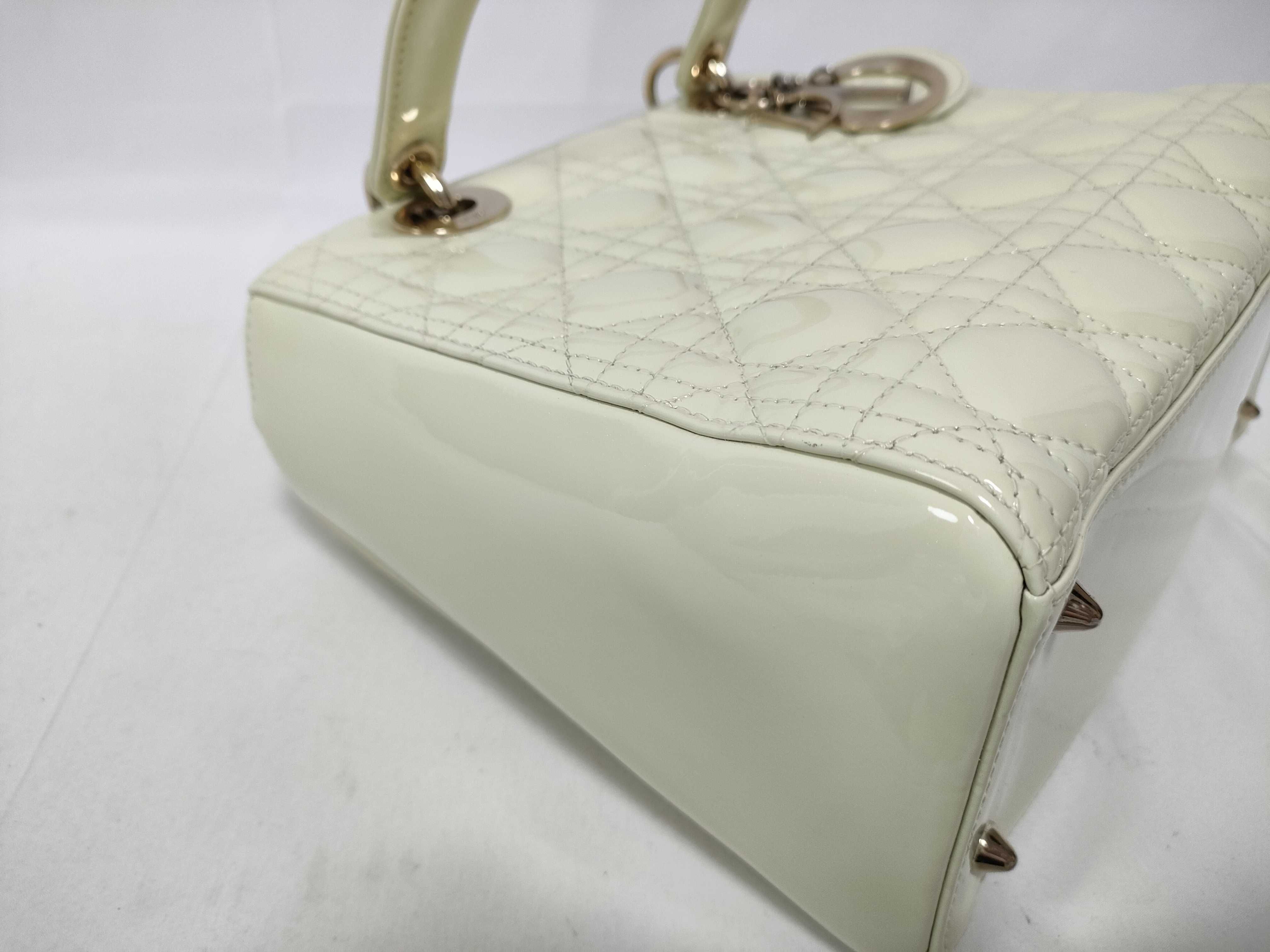 Lady Dior Enamel Lady Handbag — view 5