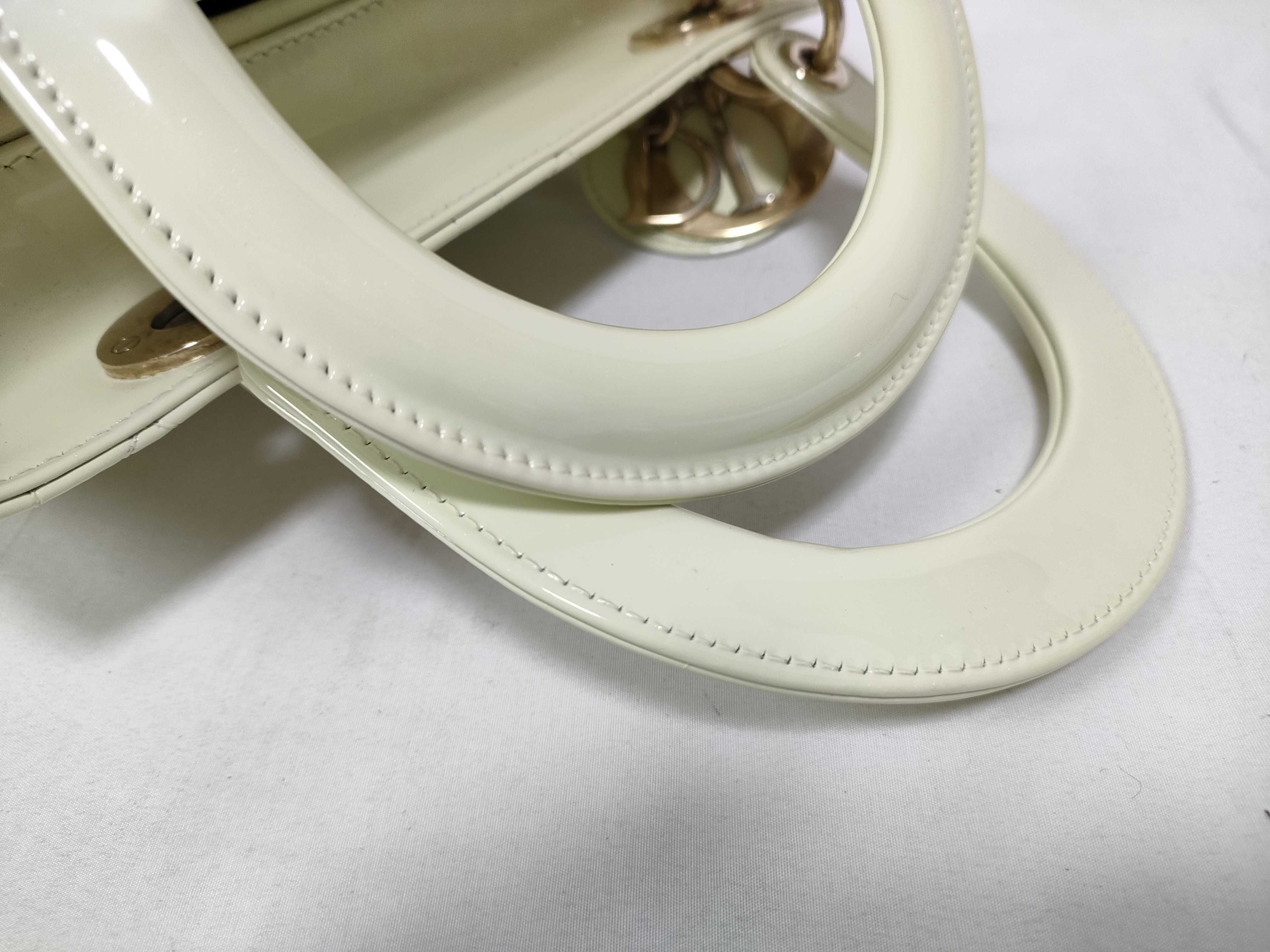 Lady Dior Enamel Lady Handbag — view 7