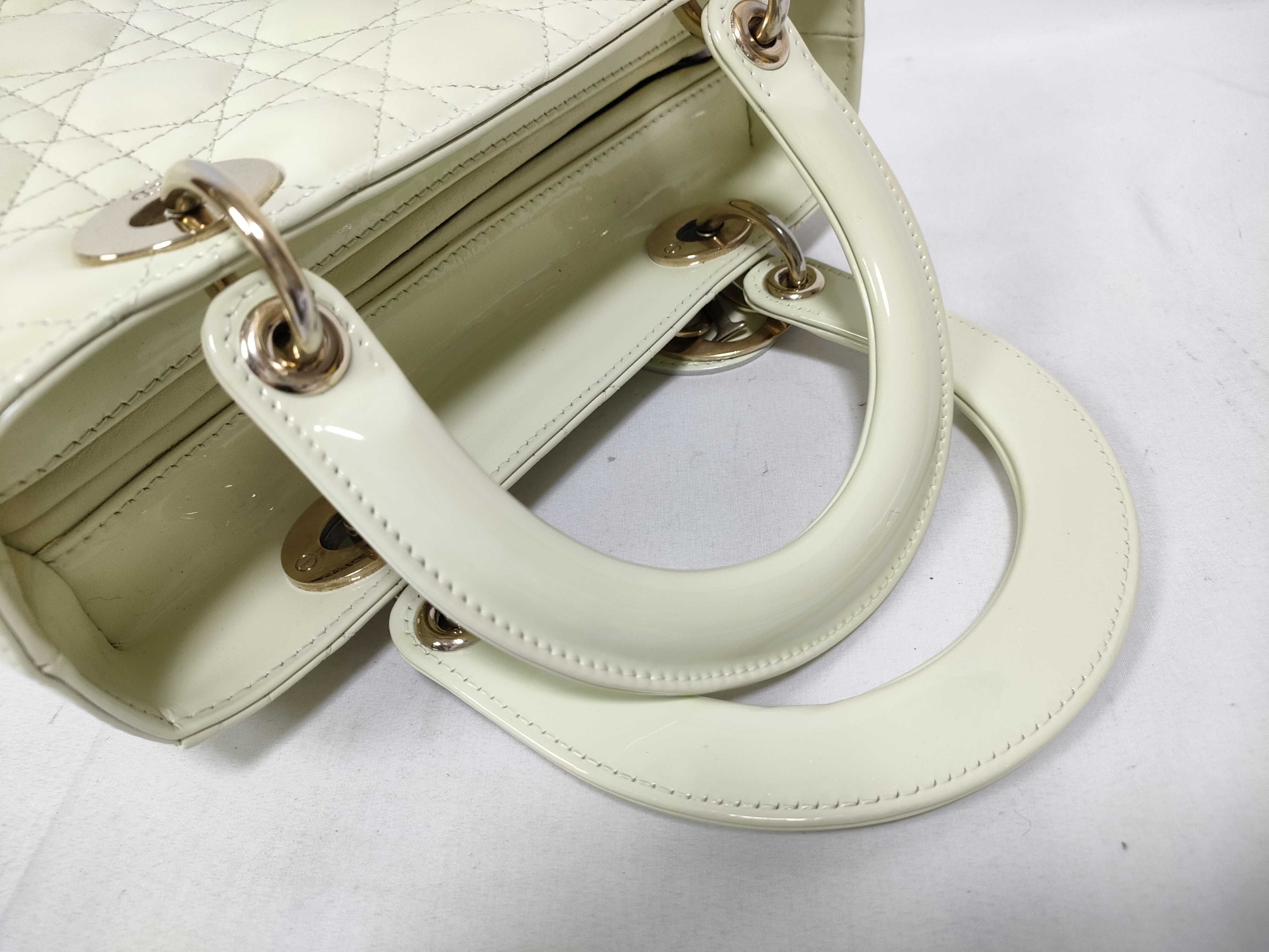 Lady Dior Enamel Lady Handbag — view 8