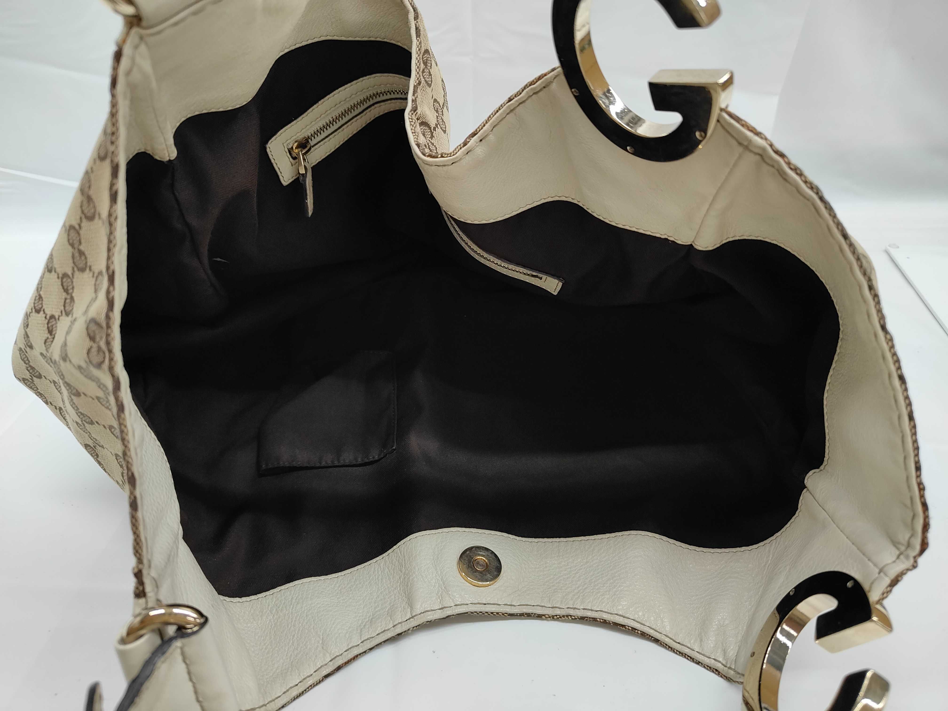 GG Canvas Charlotte Interlocking Hobo Bag Handbag — view 7