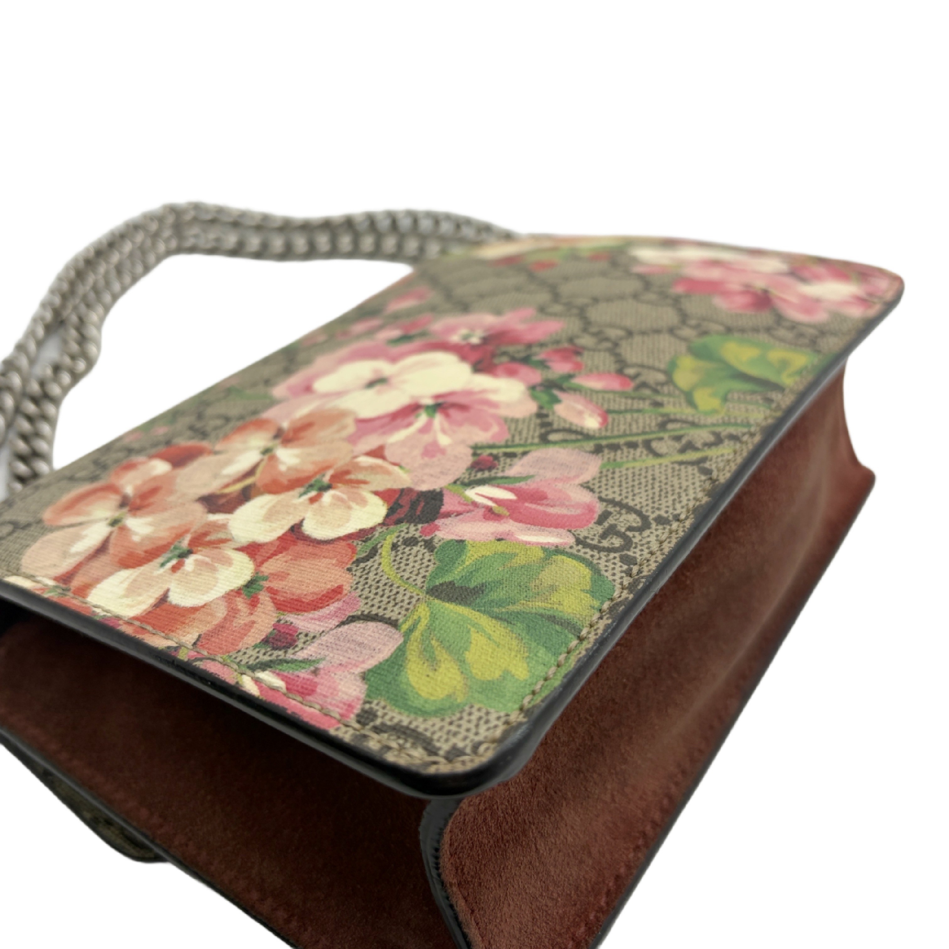 GG Supreme Floral Dionysus Chain Shoulder Bag — view 8