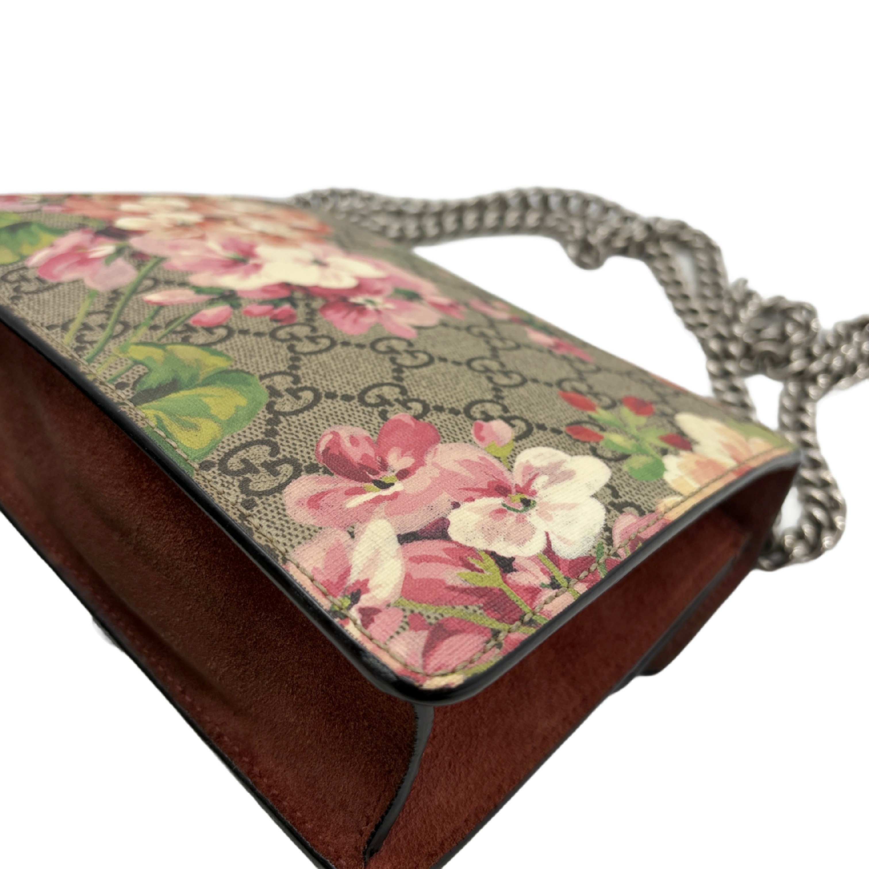GG Supreme Floral Dionysus Chain Shoulder Bag — view 9
