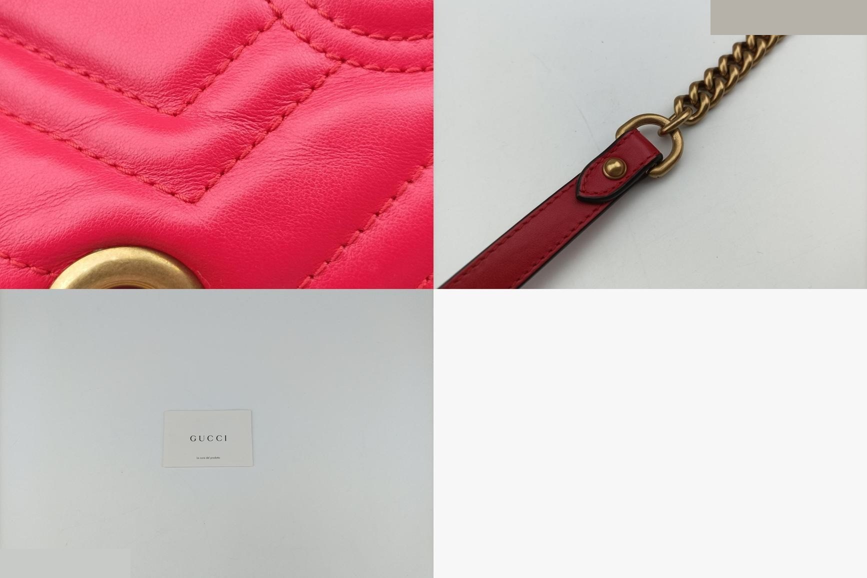 GG Marmont Leather Red — view 11