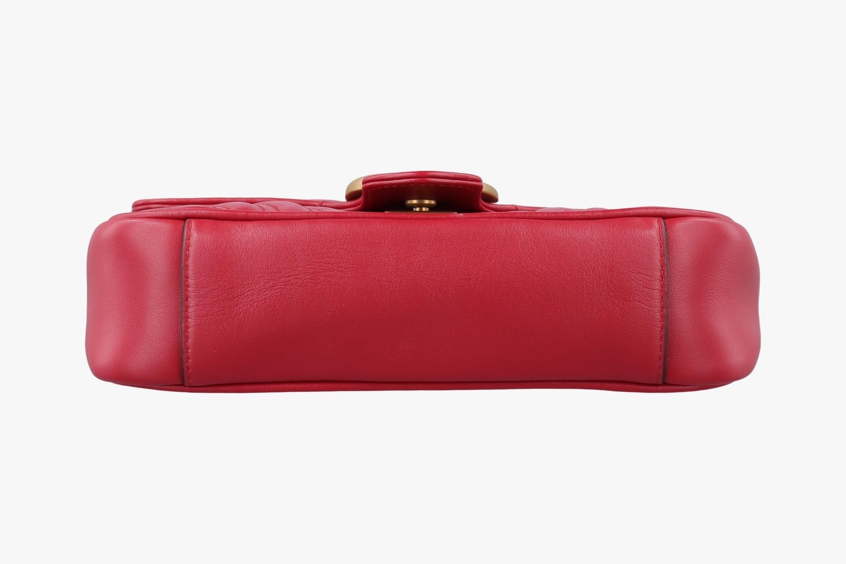 GG Marmont Leather Red — view 3
