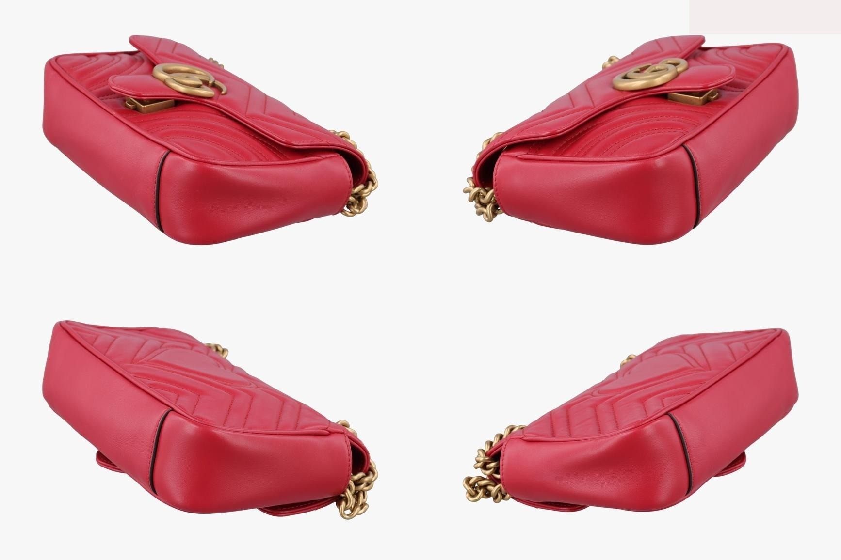 GG Marmont Leather Red — view 4