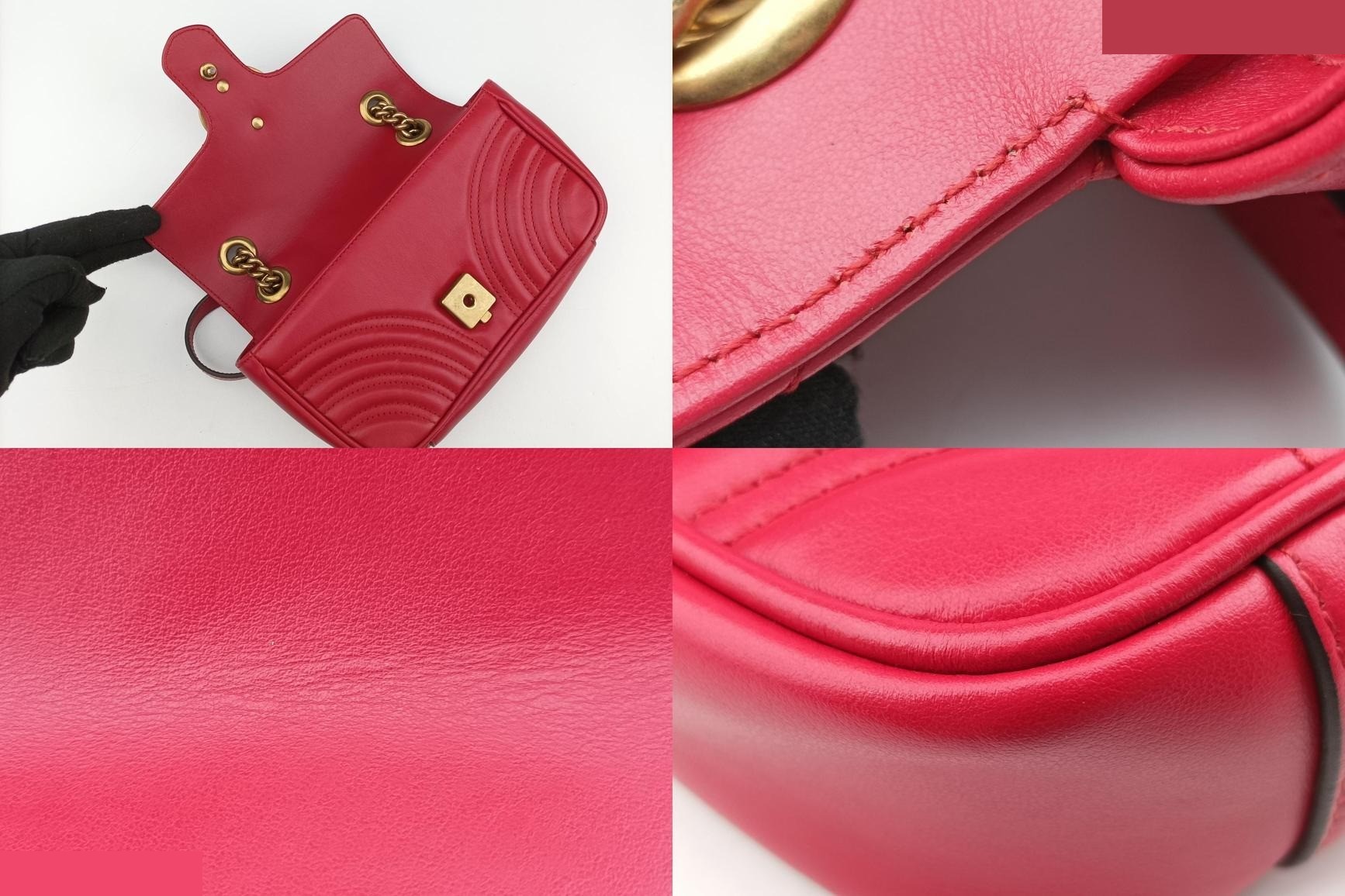 GG Marmont Leather Red — view 9
