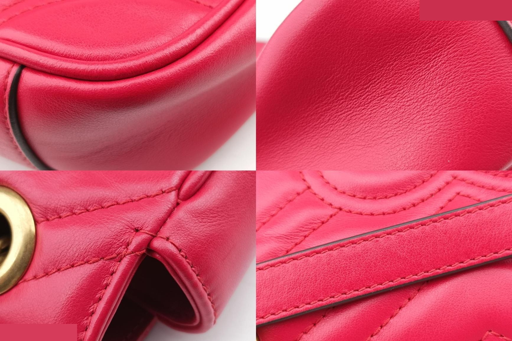 GG Marmont Leather Red — view 10