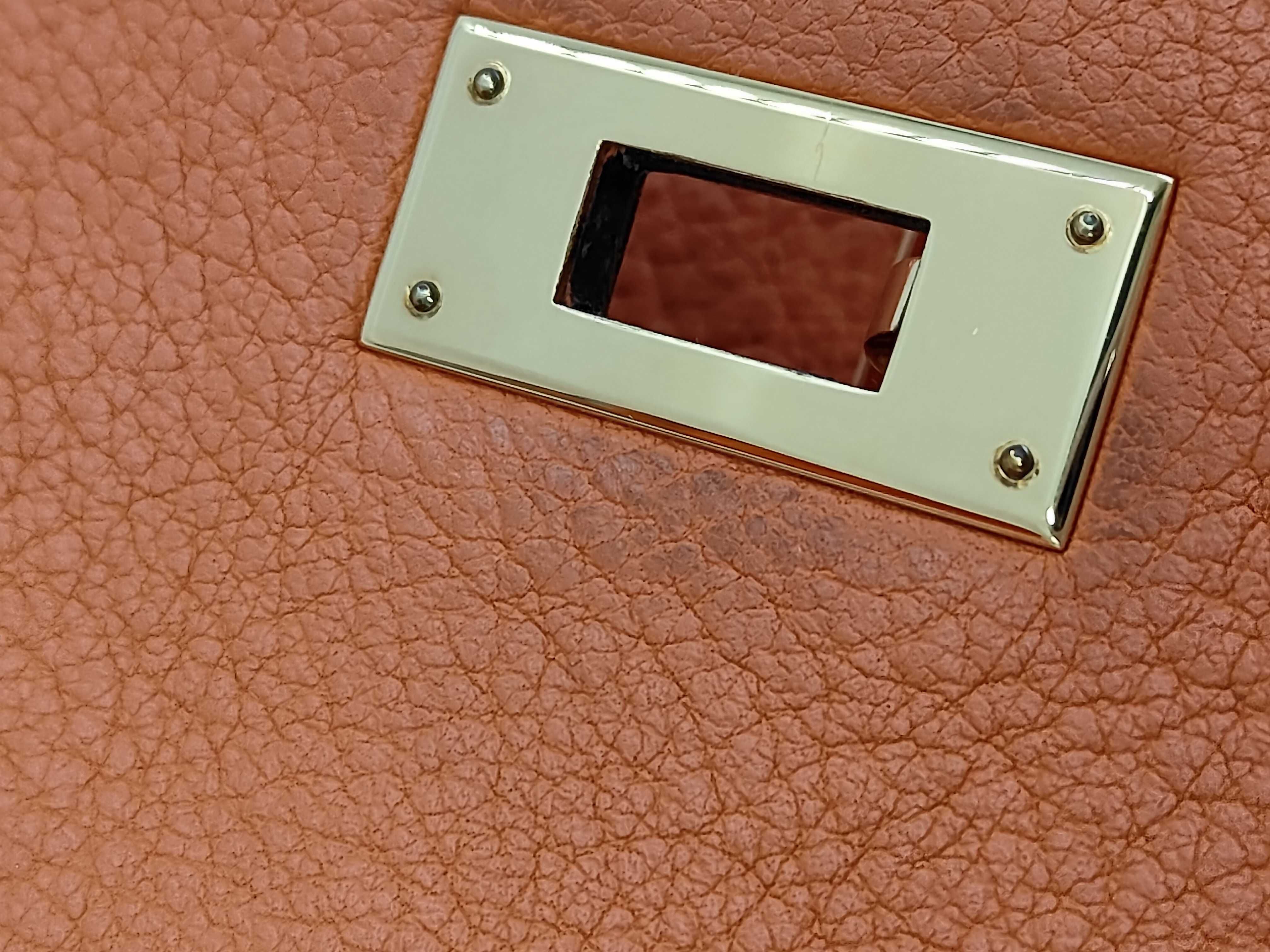 Kelly 35 Togo Orange Handbag — view 10