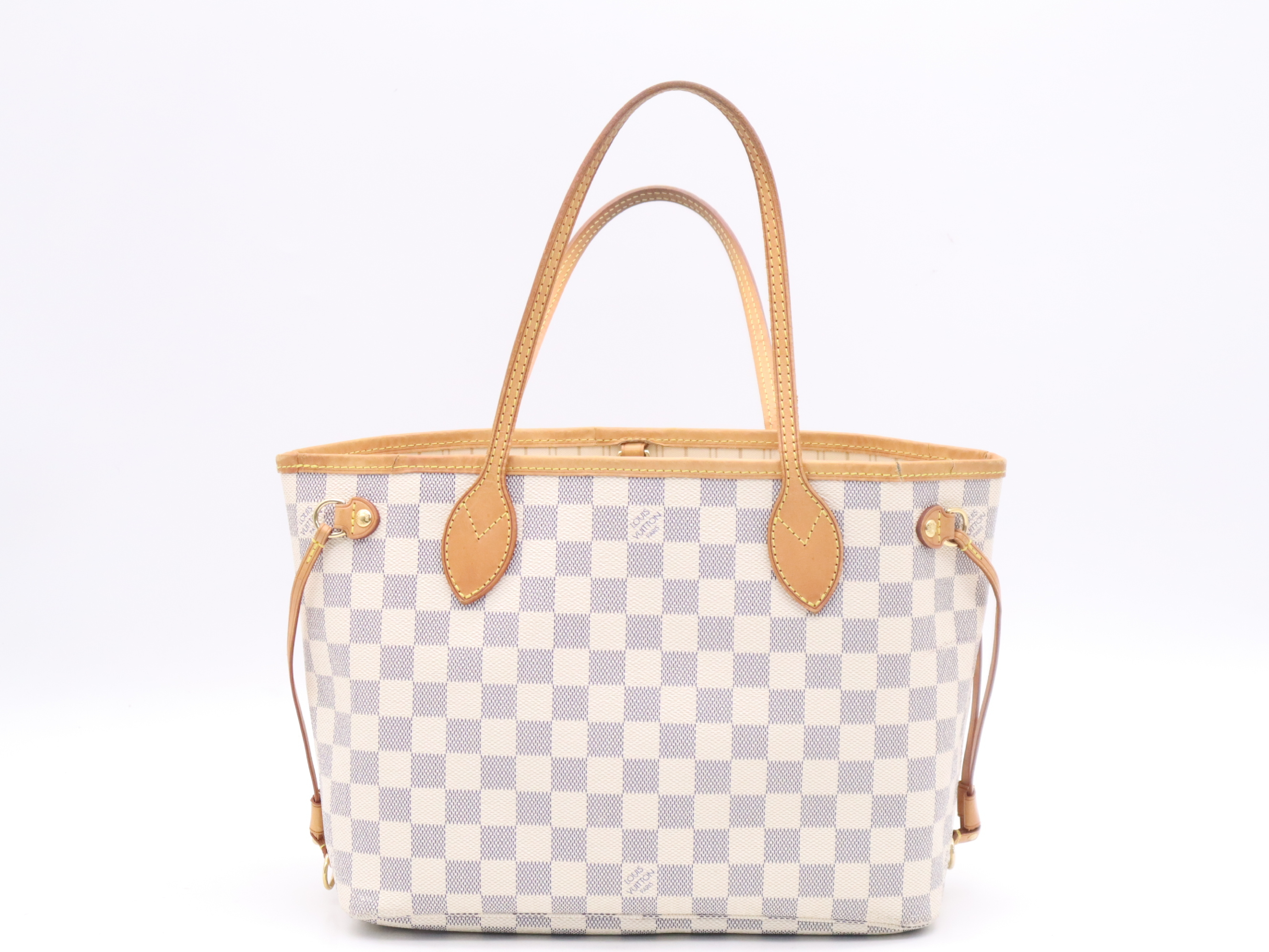 N51110 Azur Neverfull PM (Old Model) Tote Bag — view 2