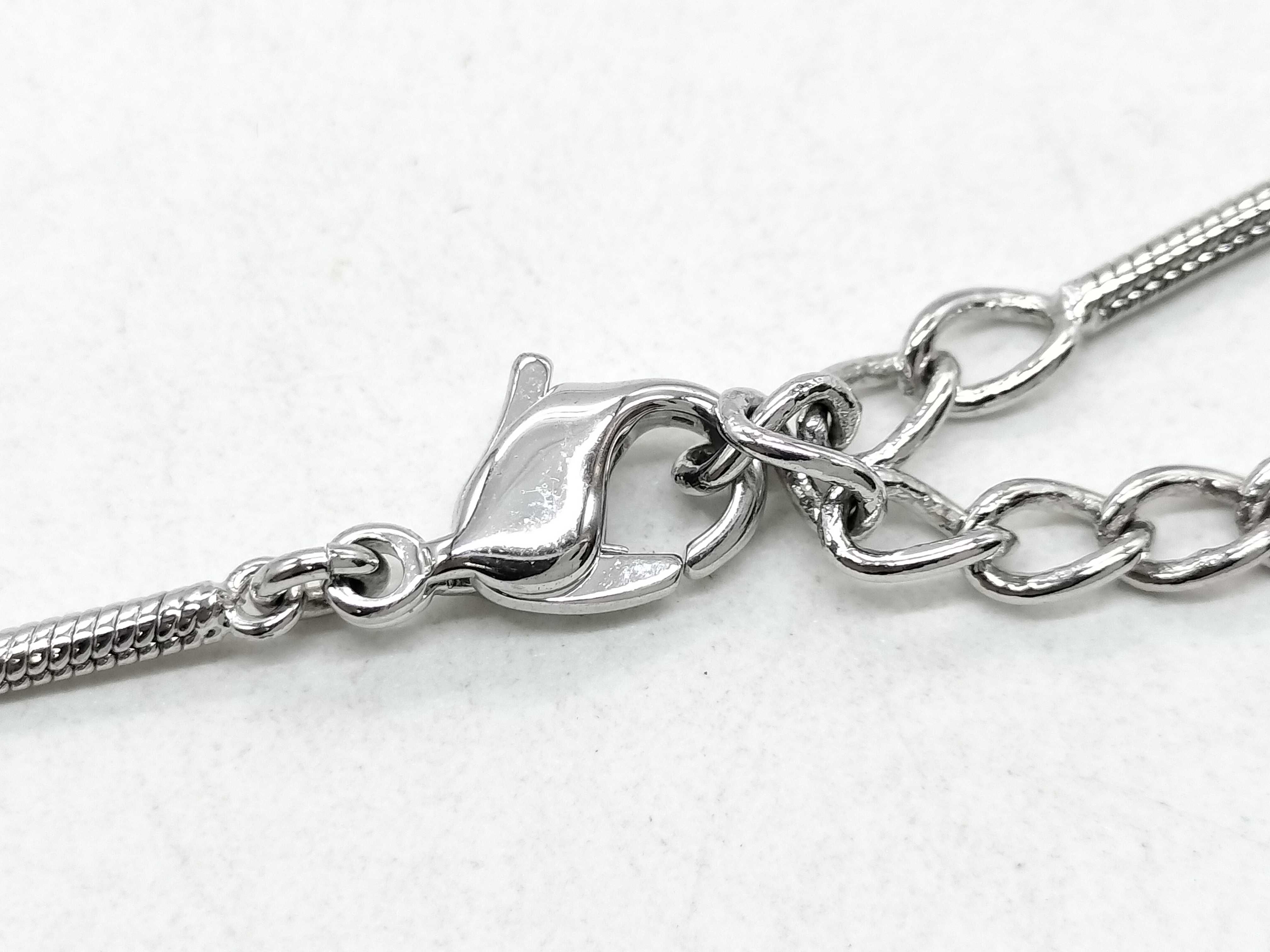 silver heart necklace — view 4