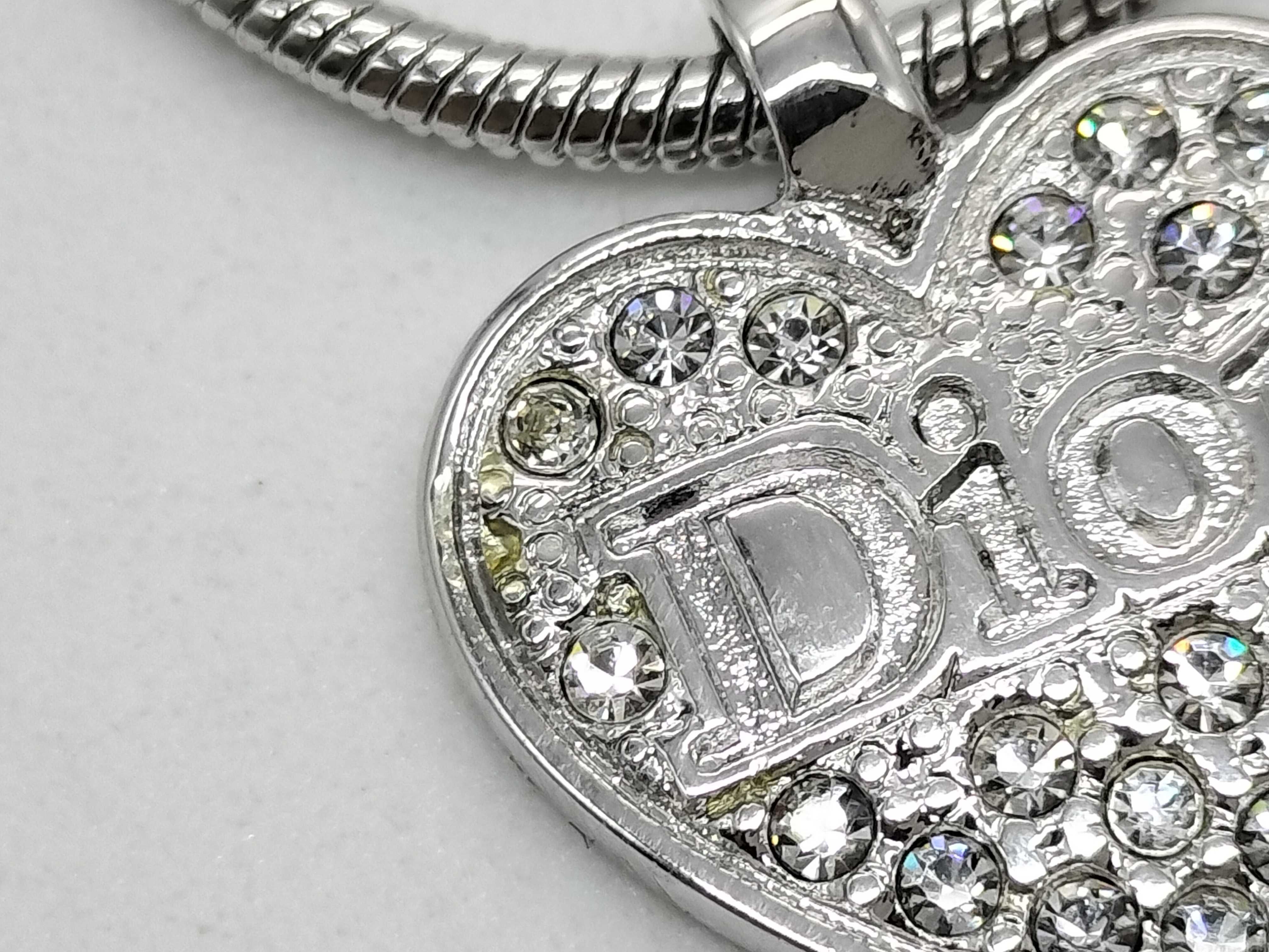silver heart necklace — view 7